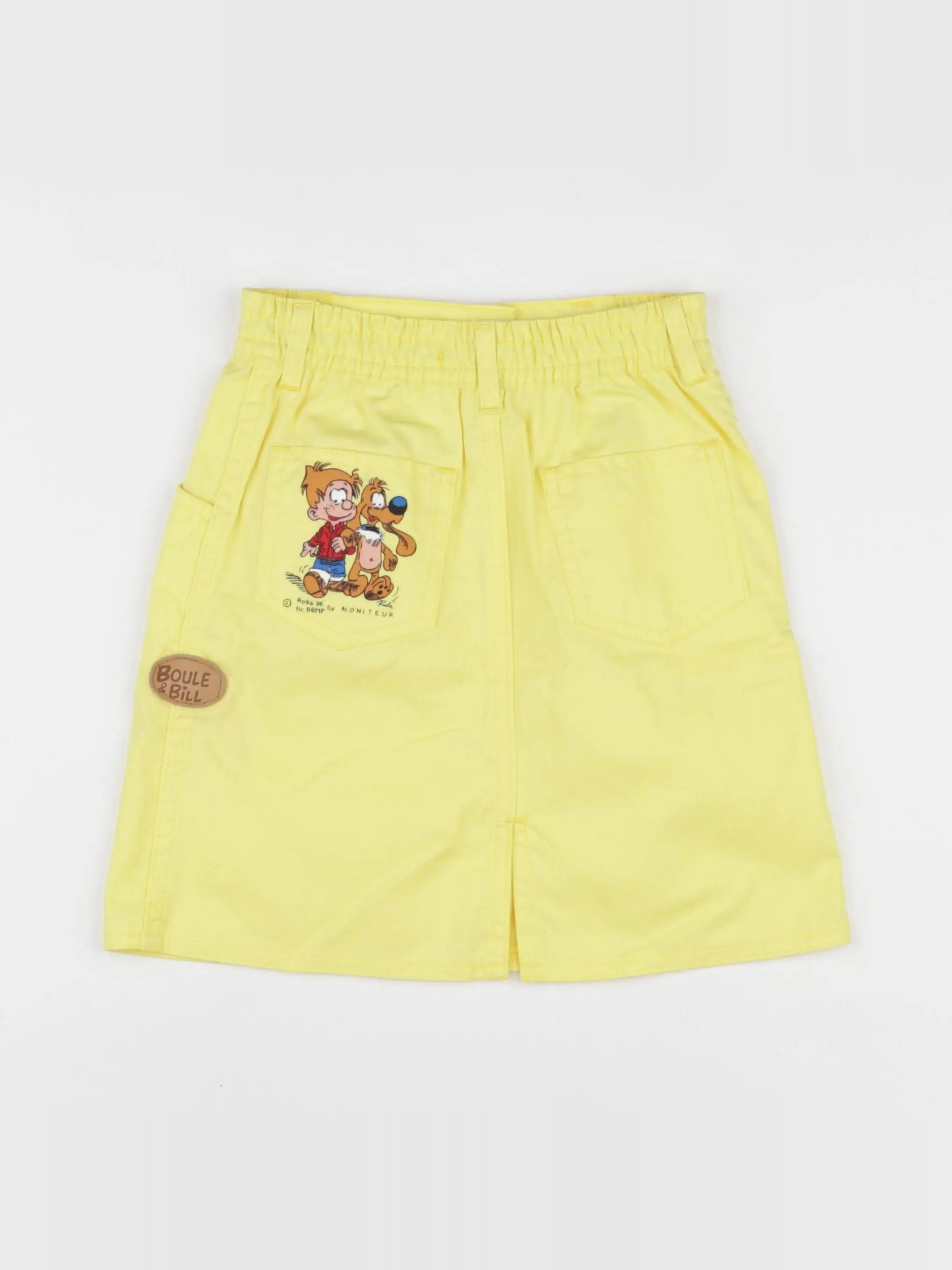 Vintage - jupe jaune - 4 ans
