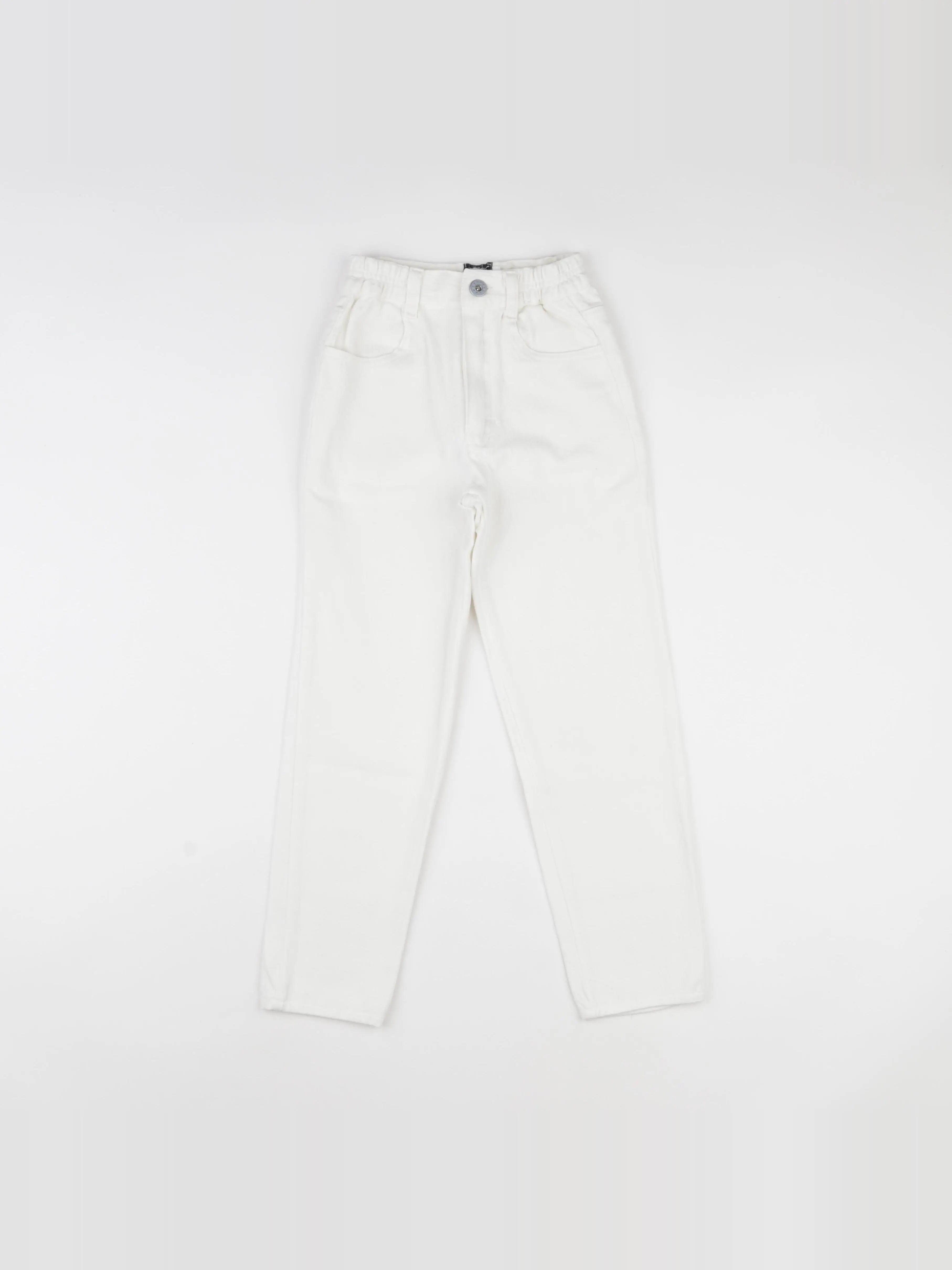 Vintage - jean blanc - 8 ans