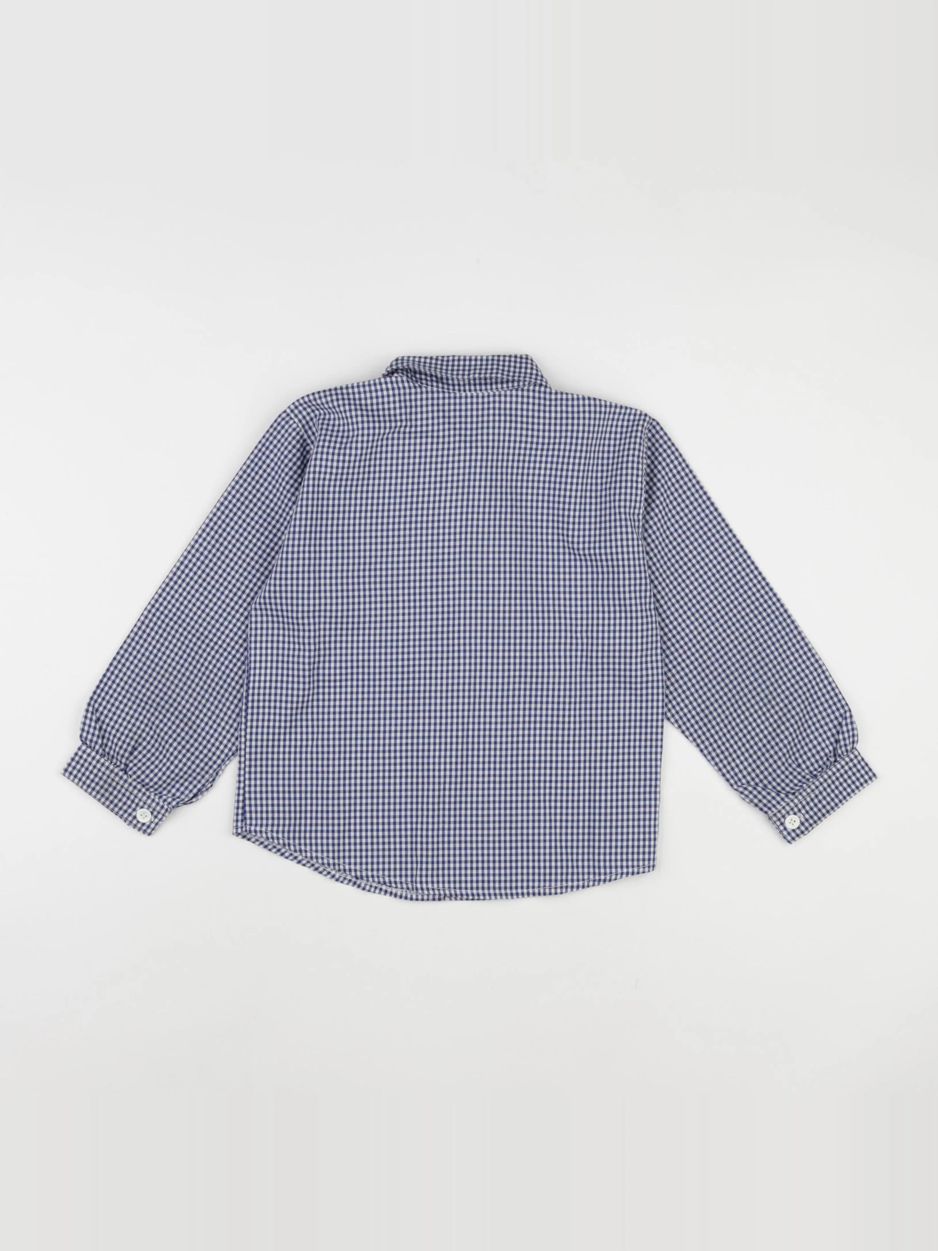 Vintage - chemise bleu - 6 ans
