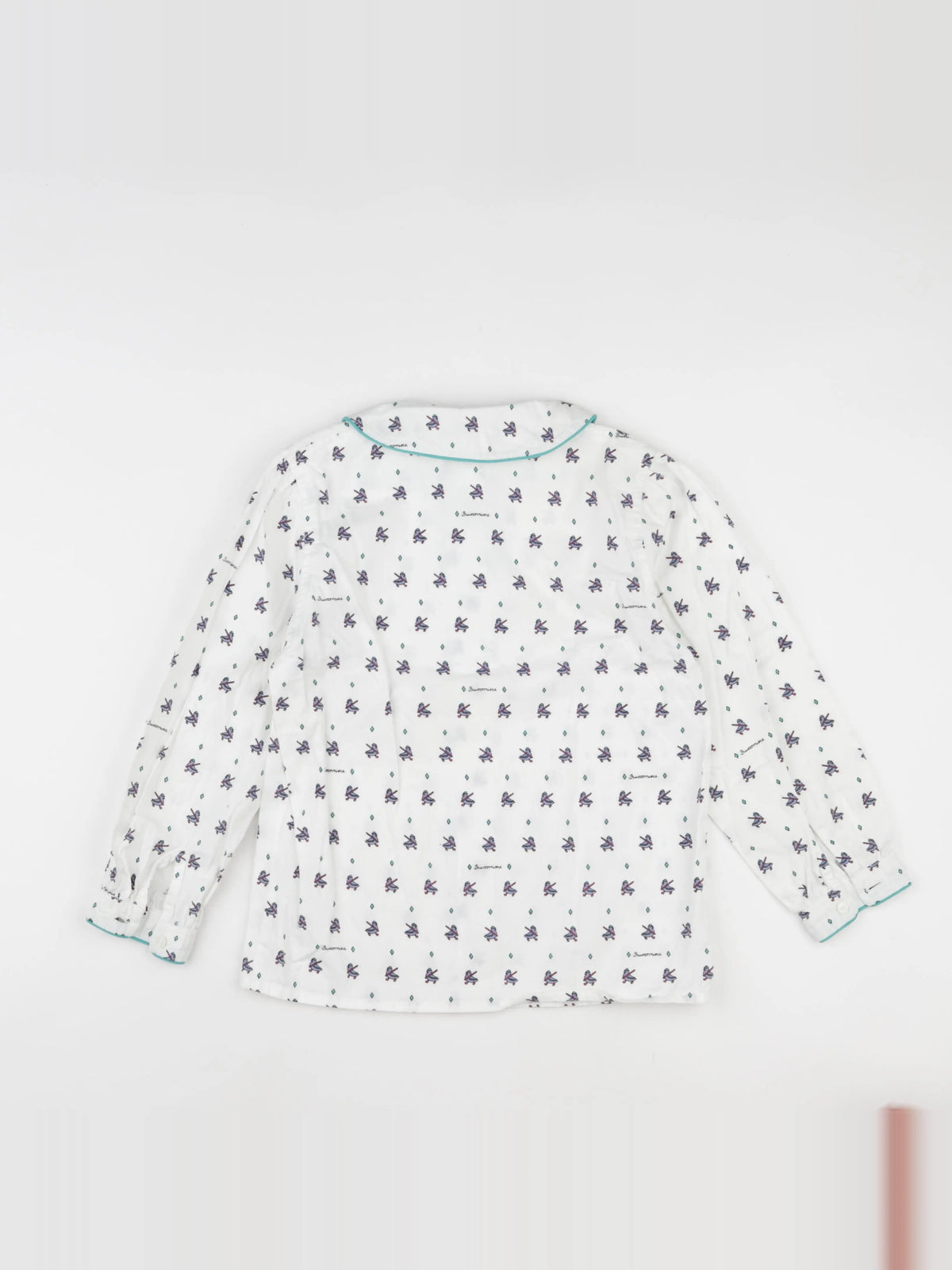 Vintage - chemise blanc - 8 ans