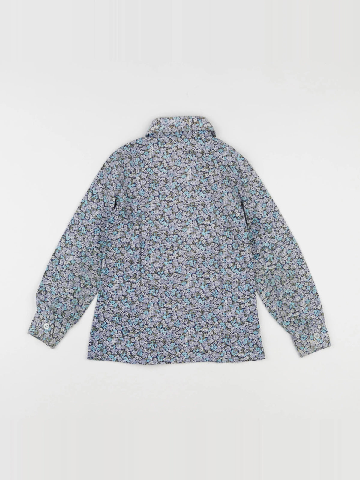 Vintage - chemise bleu - 6 ans