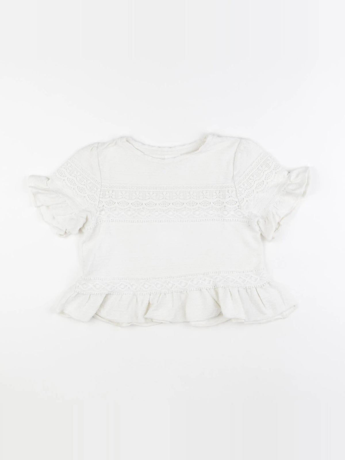 Zara - blouse beige - 9 ans
