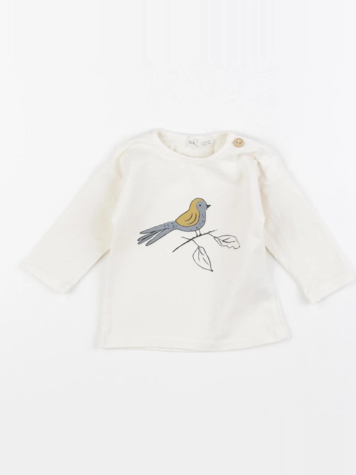 Bean's barcelona - tee-shirt beige - 3/6 mois