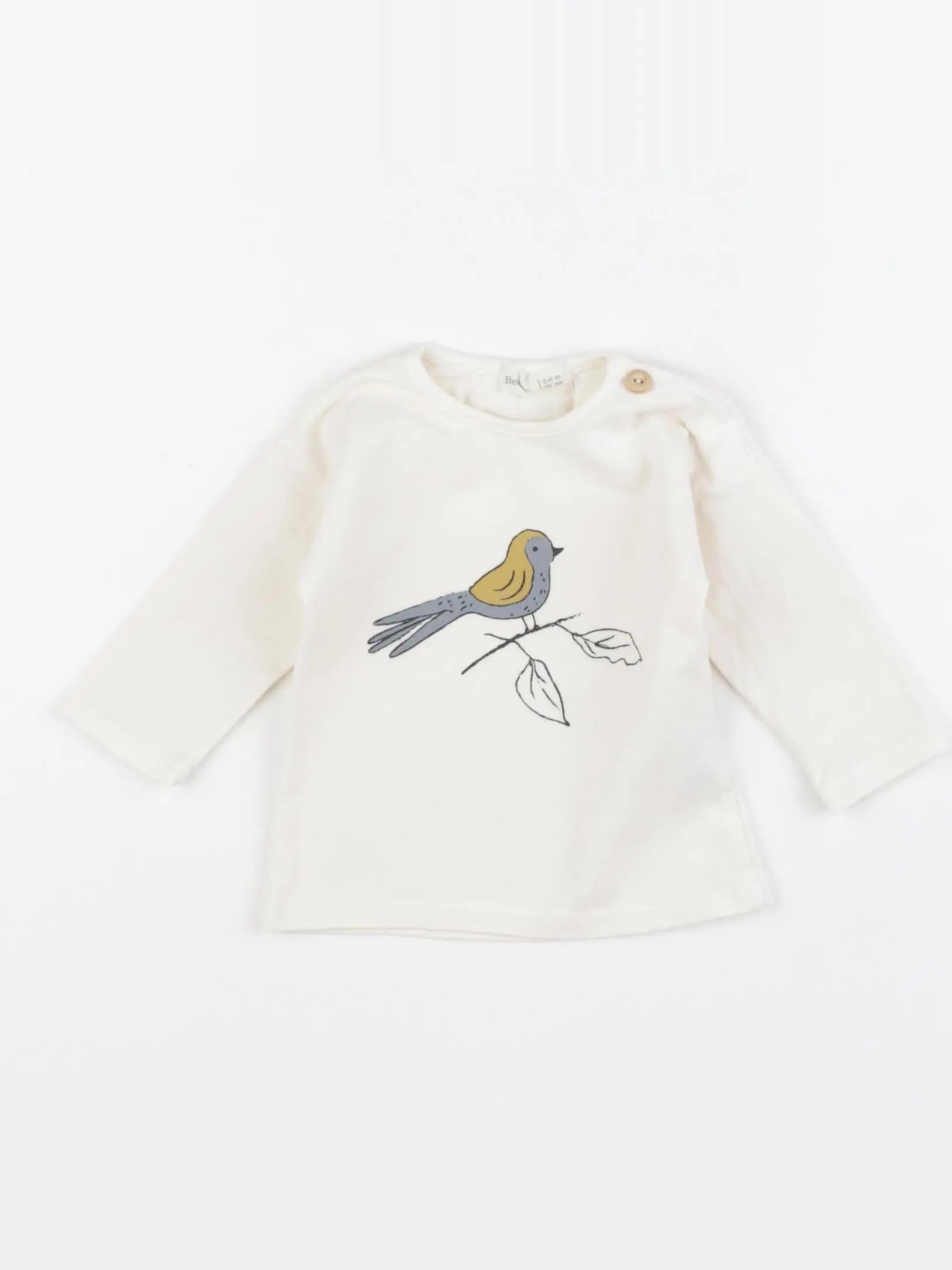 Bean's barcelona - tee-shirt beige - 3/6 mois