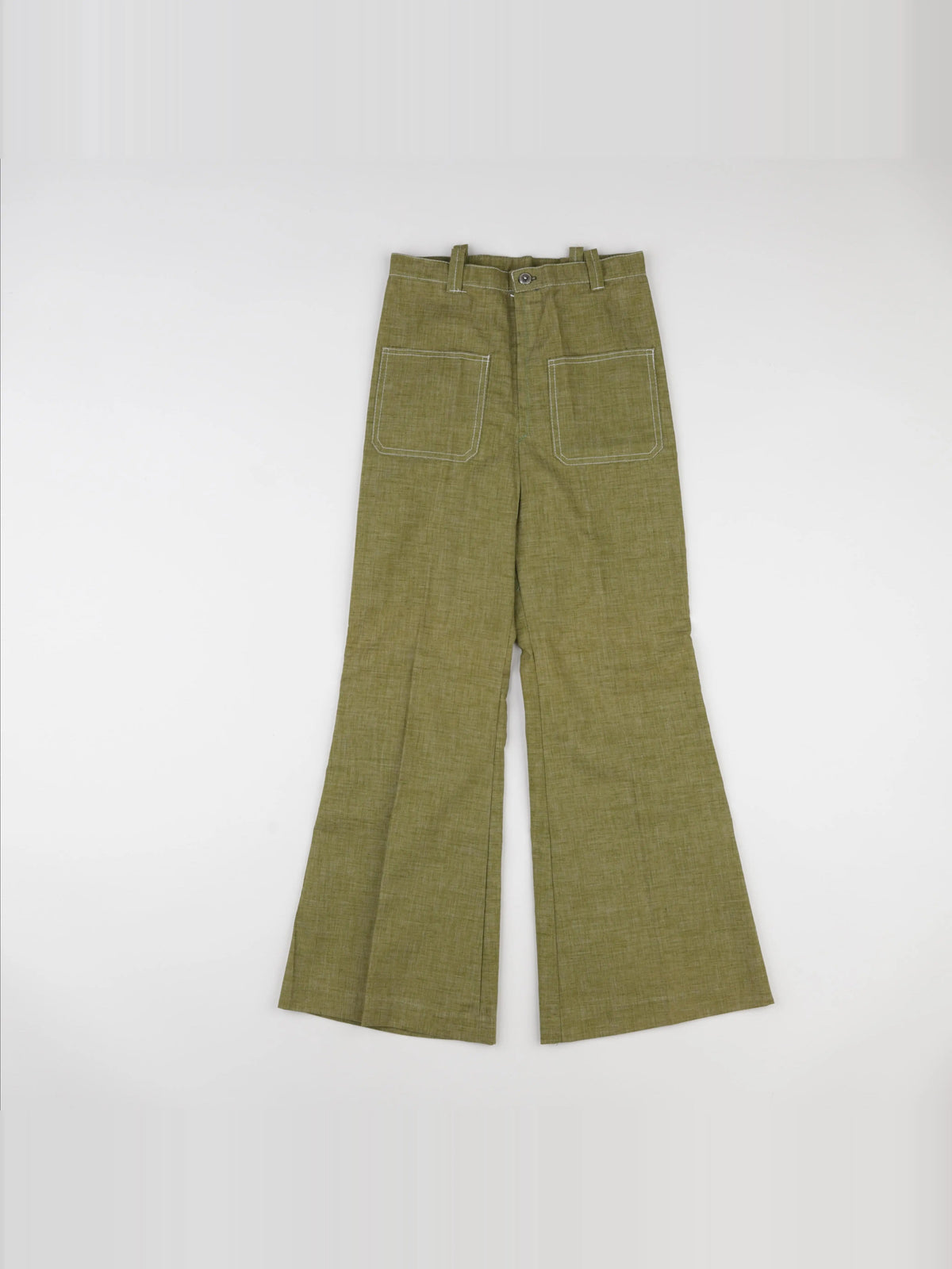 Vintage - pantalon vert - 10 ans