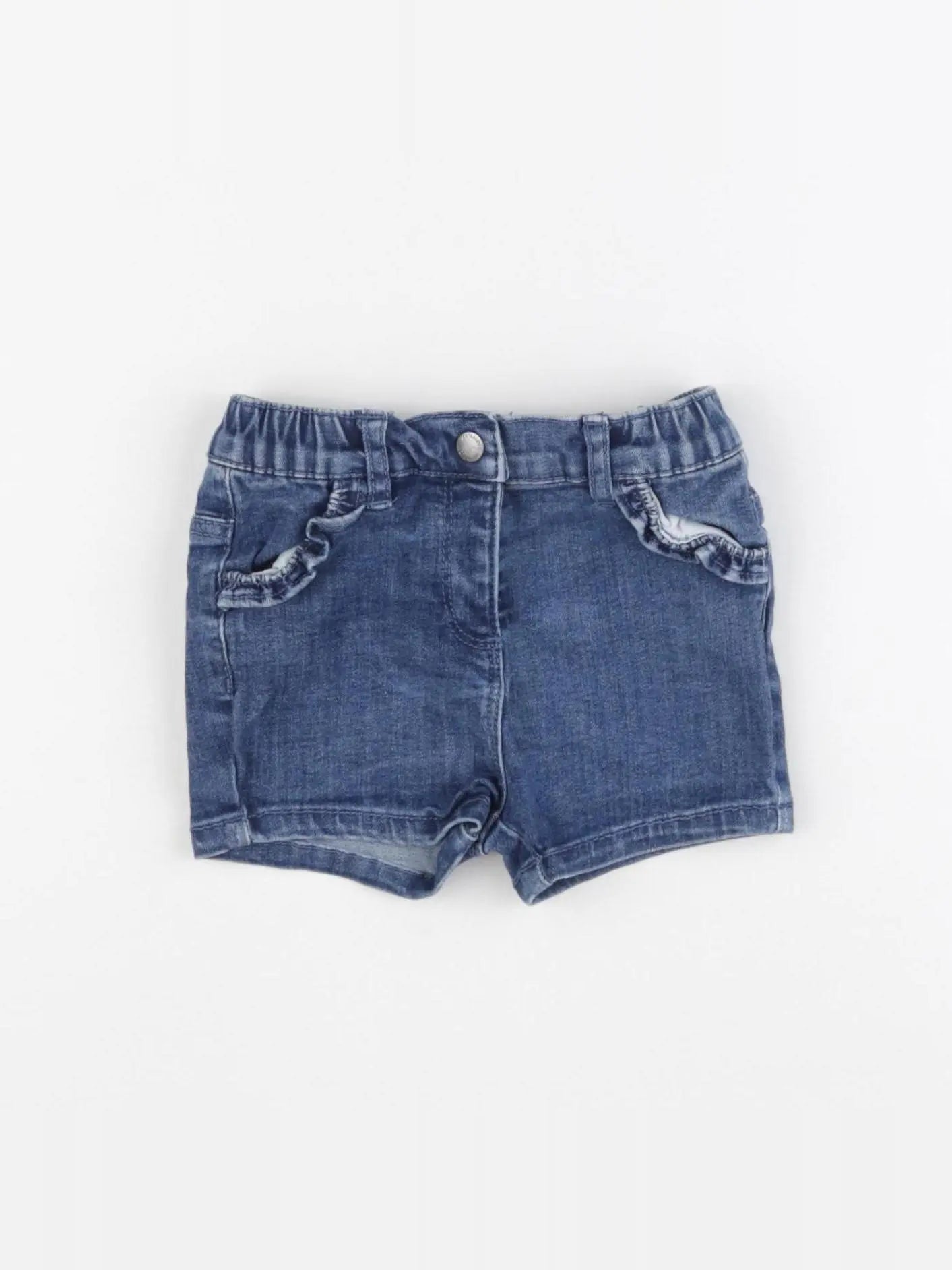 Vertbaudet - short bleu - 18 mois