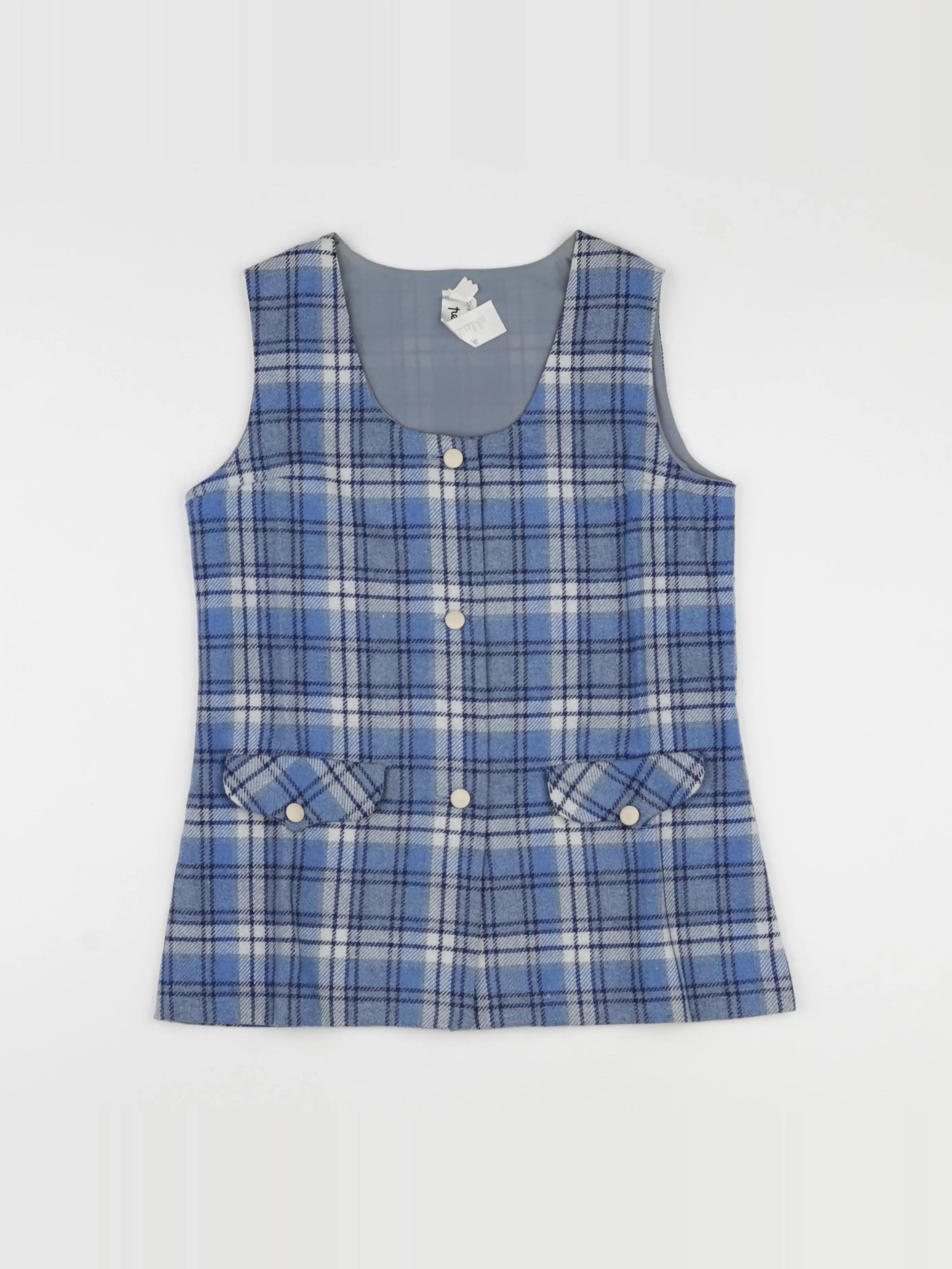 Vintage - veste bleu - 10 ans