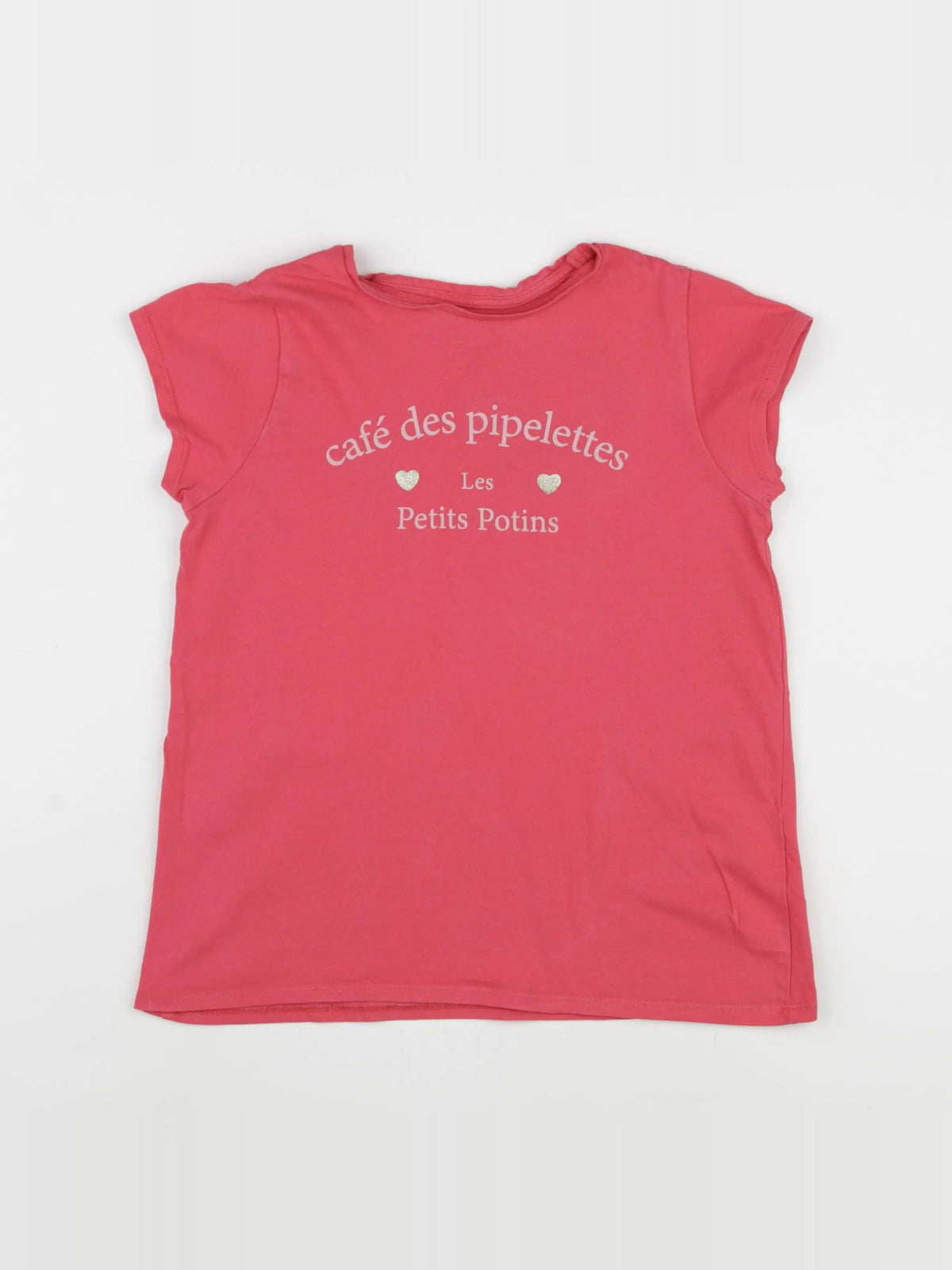 Vertbaudet - tee-shirt rose - 12 ans