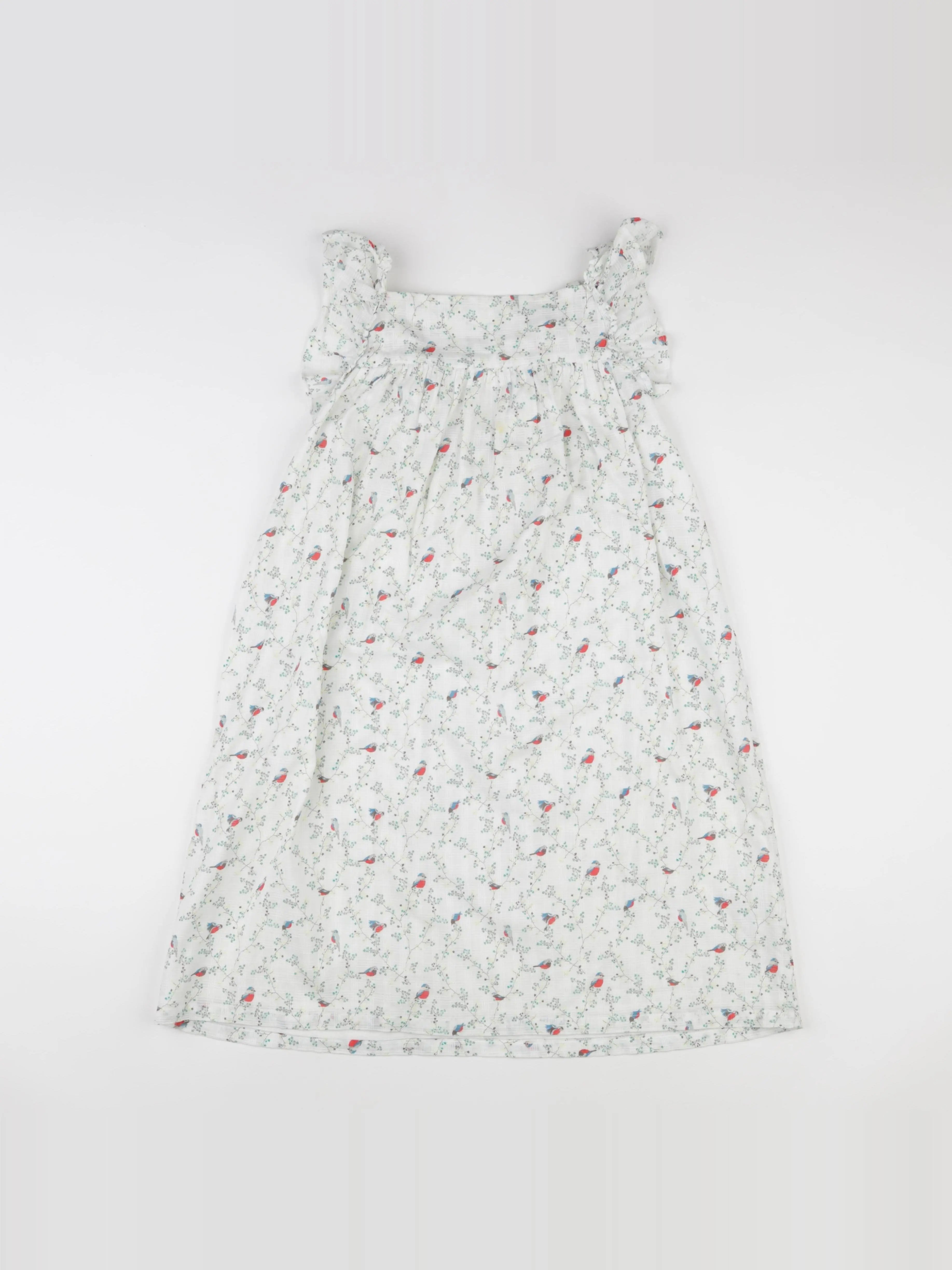 Bonton - robe blanc - 10 ans