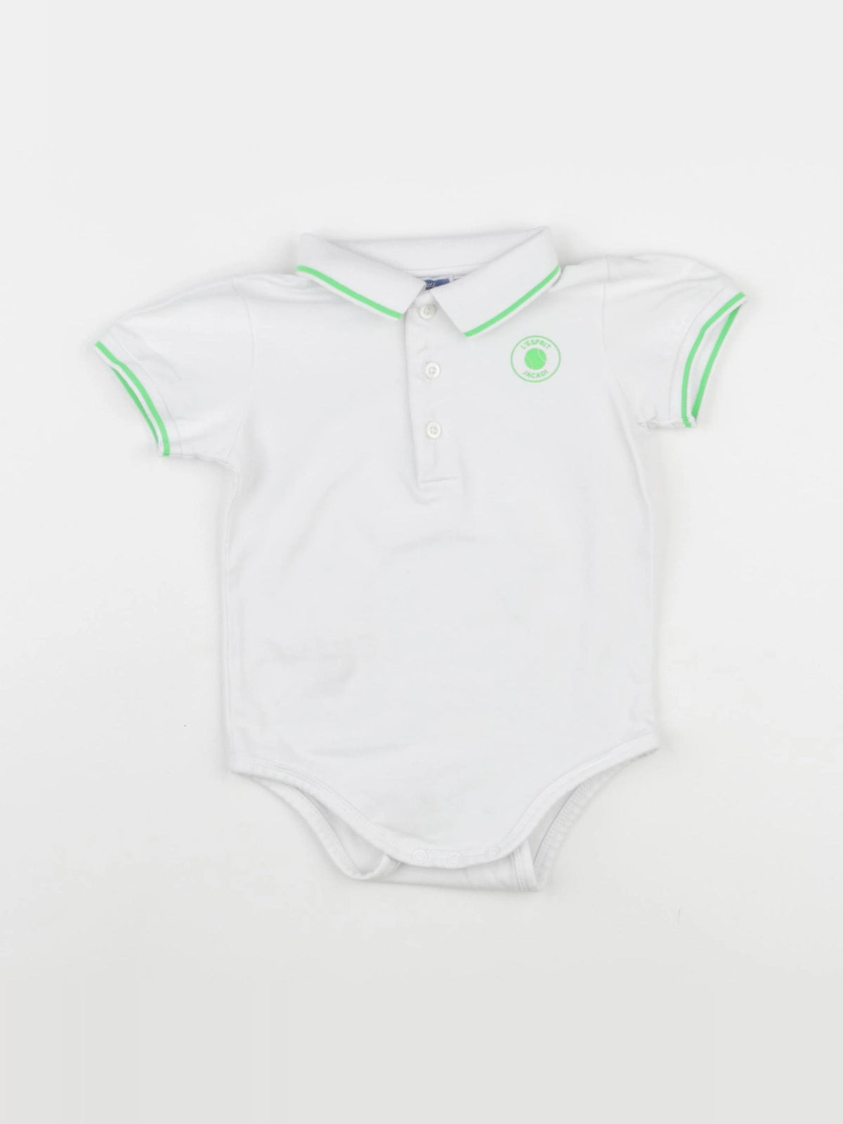 Jacadi - body tee-shirt blanc - 24 mois