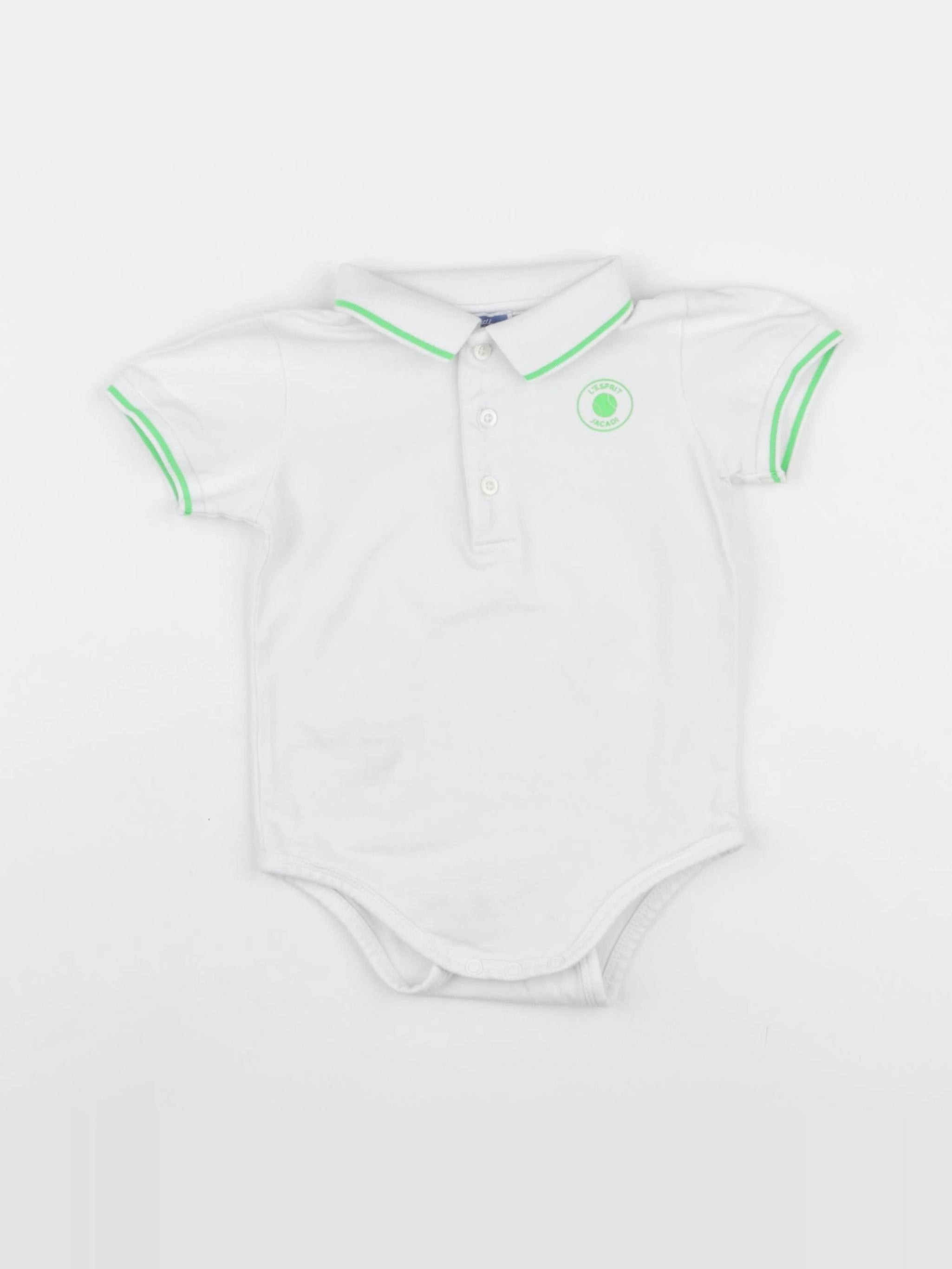 Jacadi - body tee-shirt blanc - 24 mois