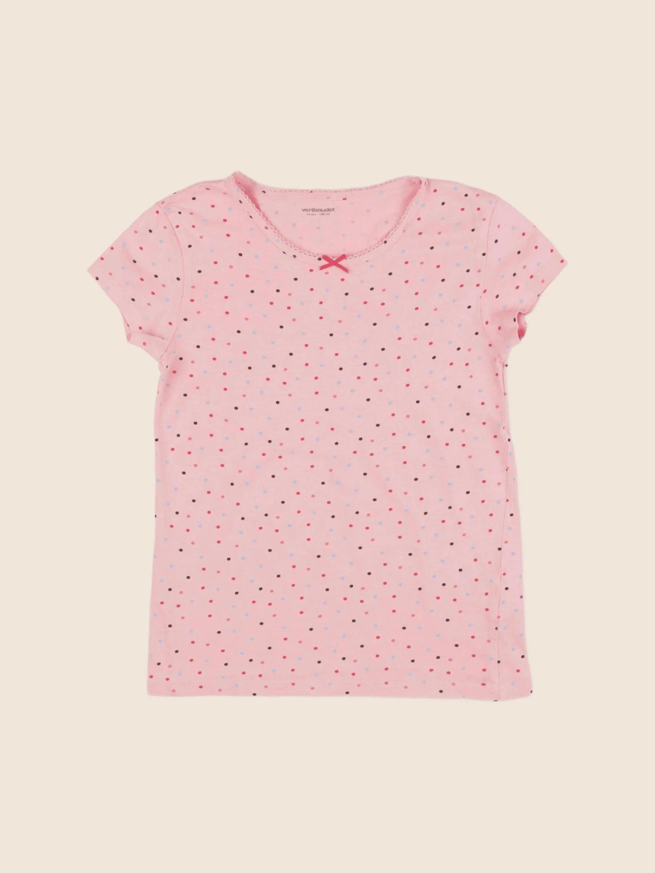 Vertbaudet - maillot de corps rose - 10 ans