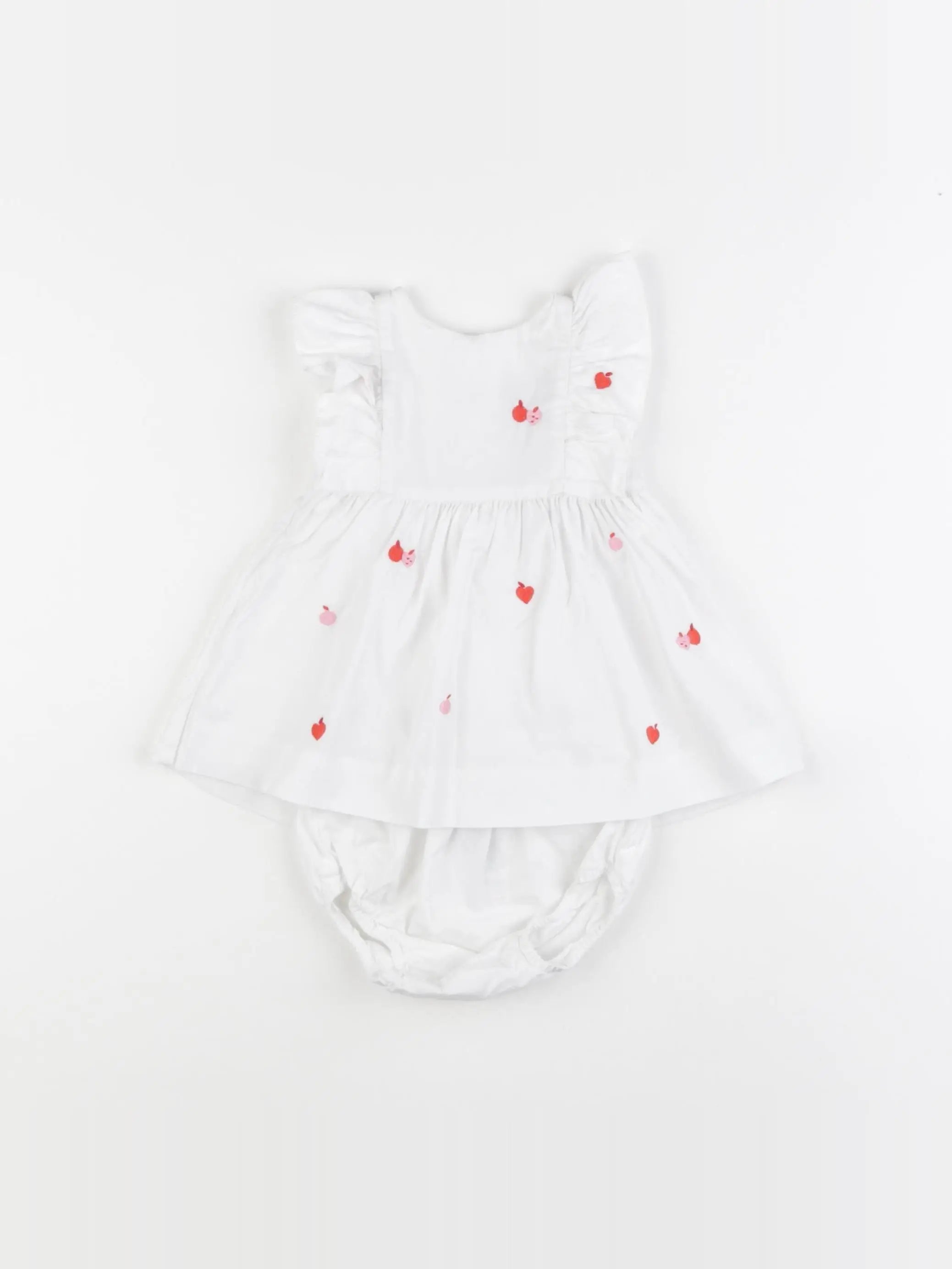 Jacadi - robe blanc - 3 mois