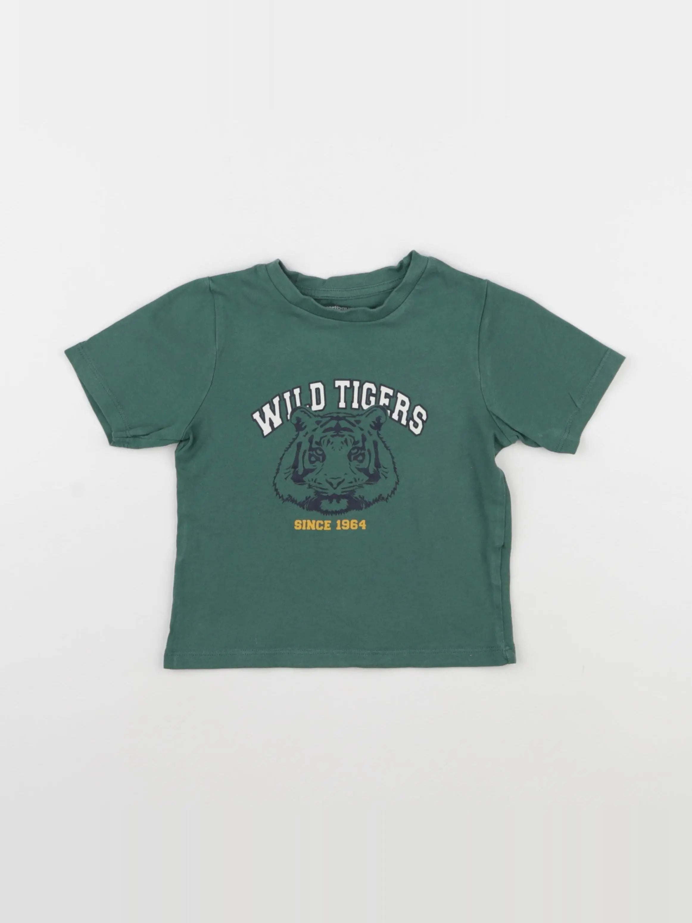 Vertbaudet - tee-shirt vert - 3 ans