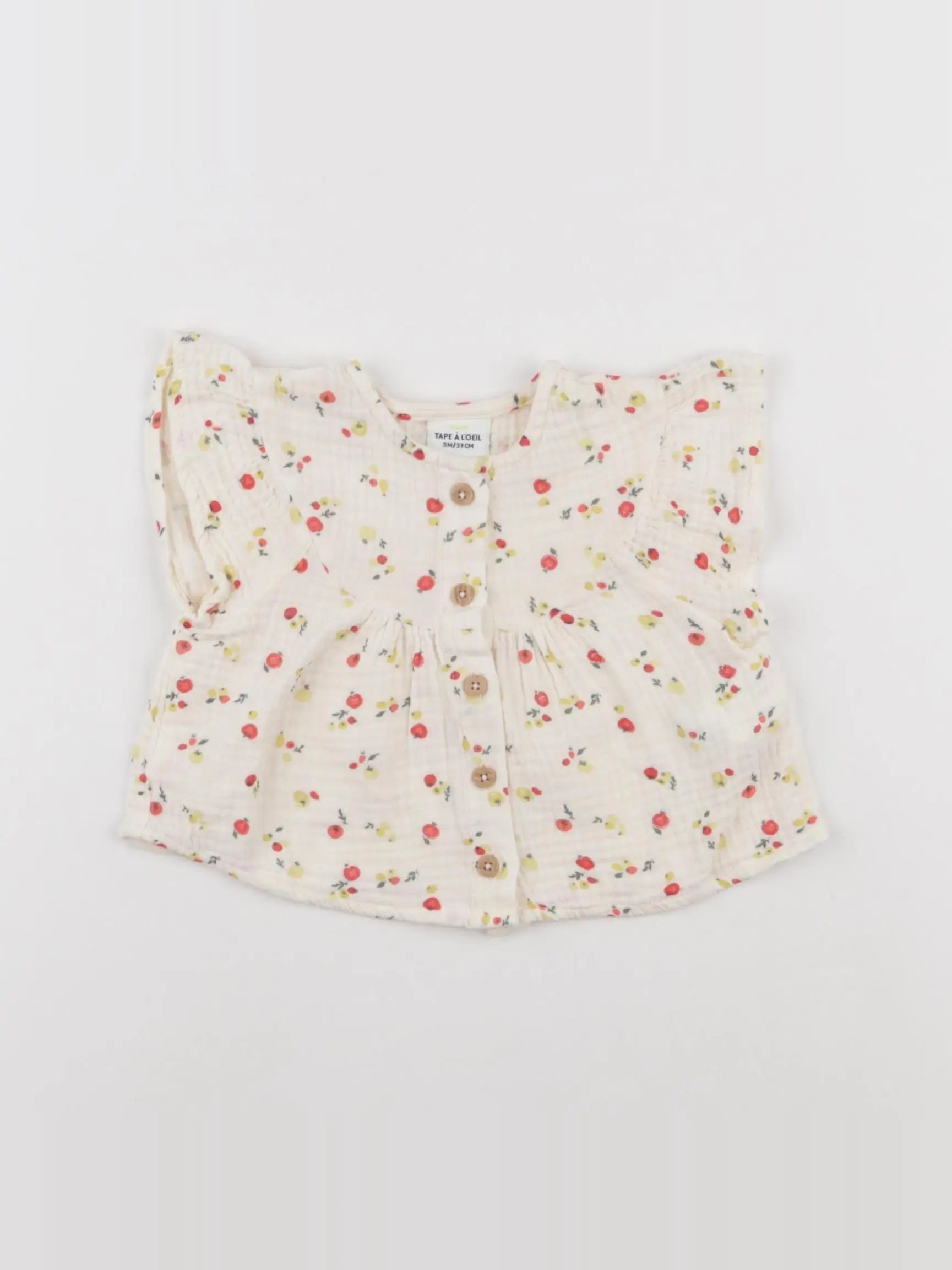 Tape à l'oeil - blouse beige - 3 mois