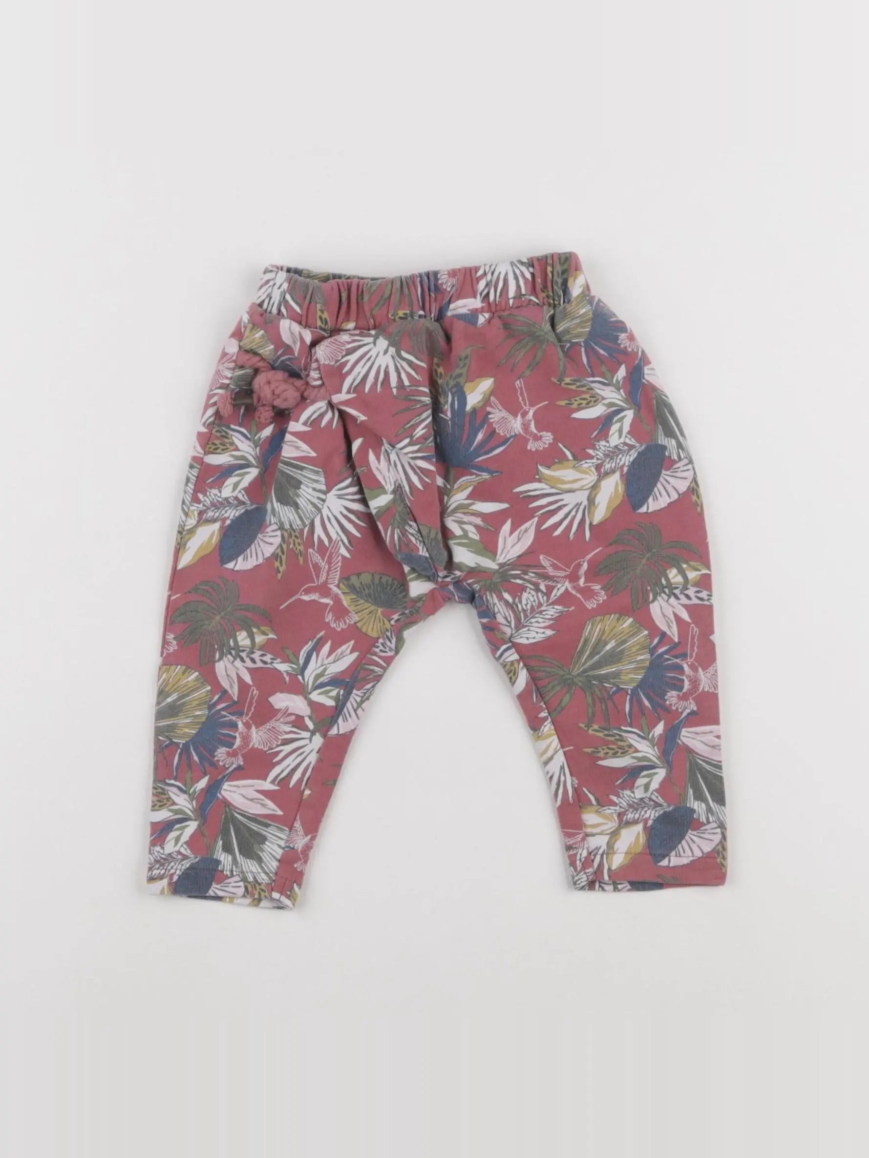 Vertbaudet - jogging rose - 6 mois