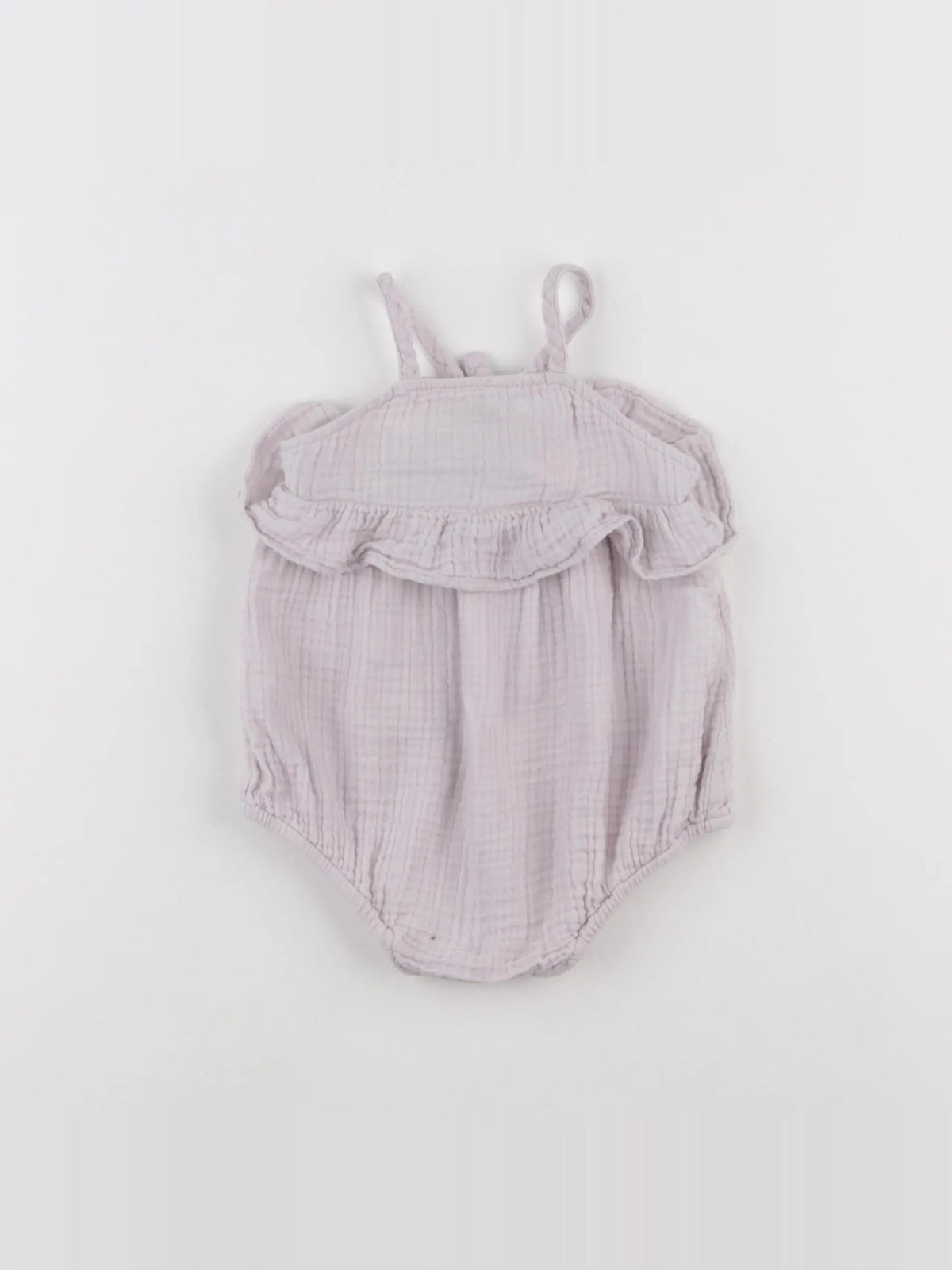 Zara - combinaison violet - 6/9 mois