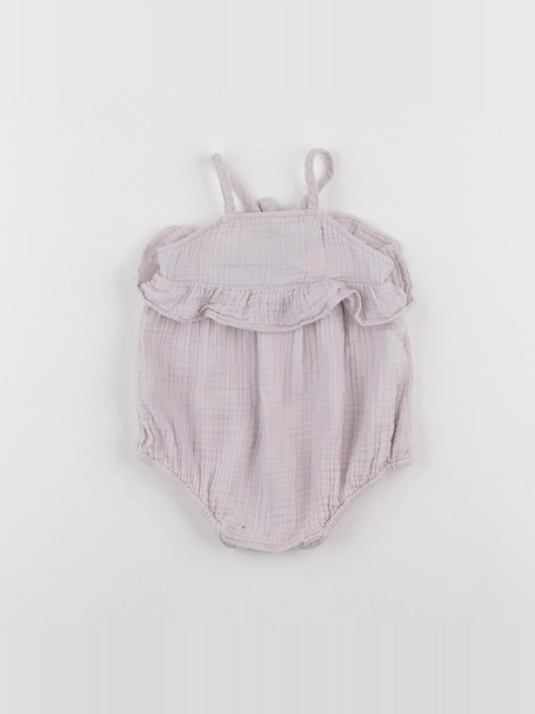 Zara - combinaison violet - 6/9 mois