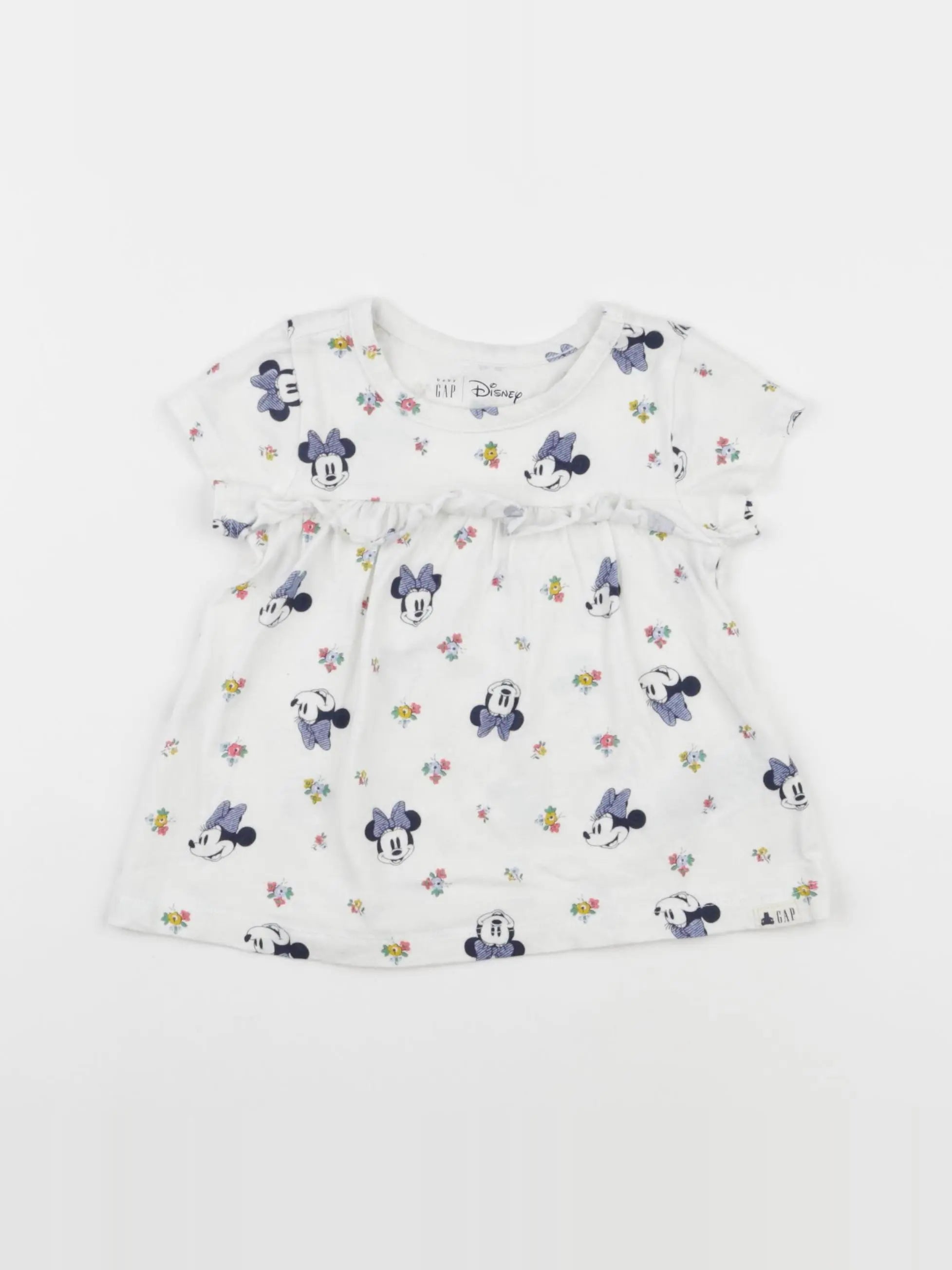 GAP - tee-shirt blanc - 12/18 mois