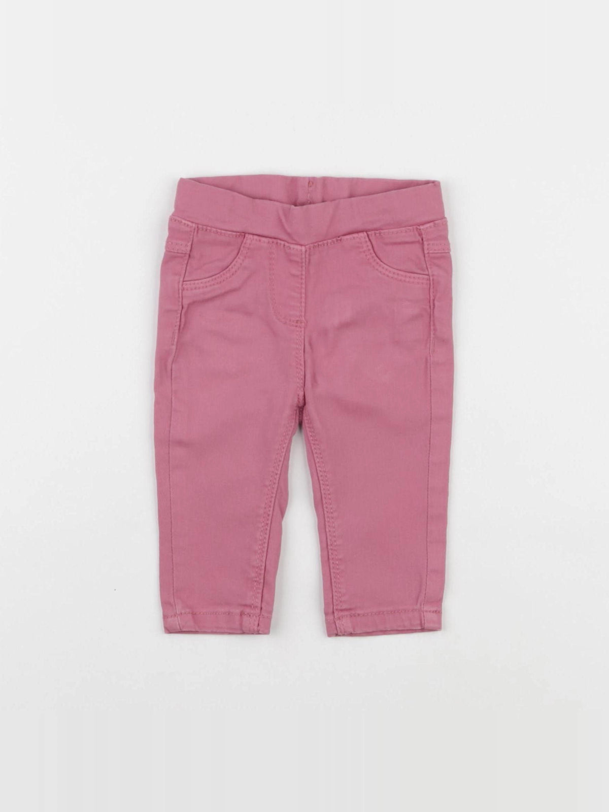 Tape à l'oeil - jean rose - 3 mois