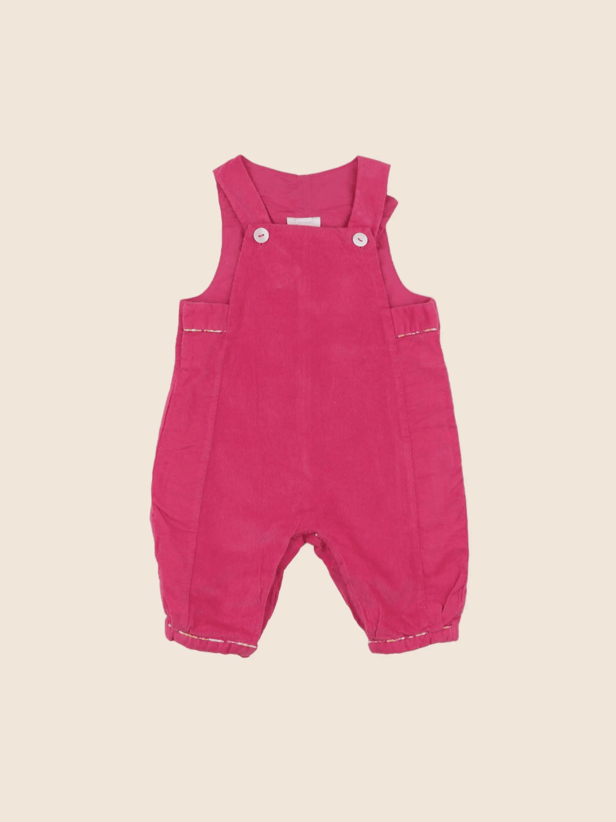 Jacadi - salopette rose - 6 mois
