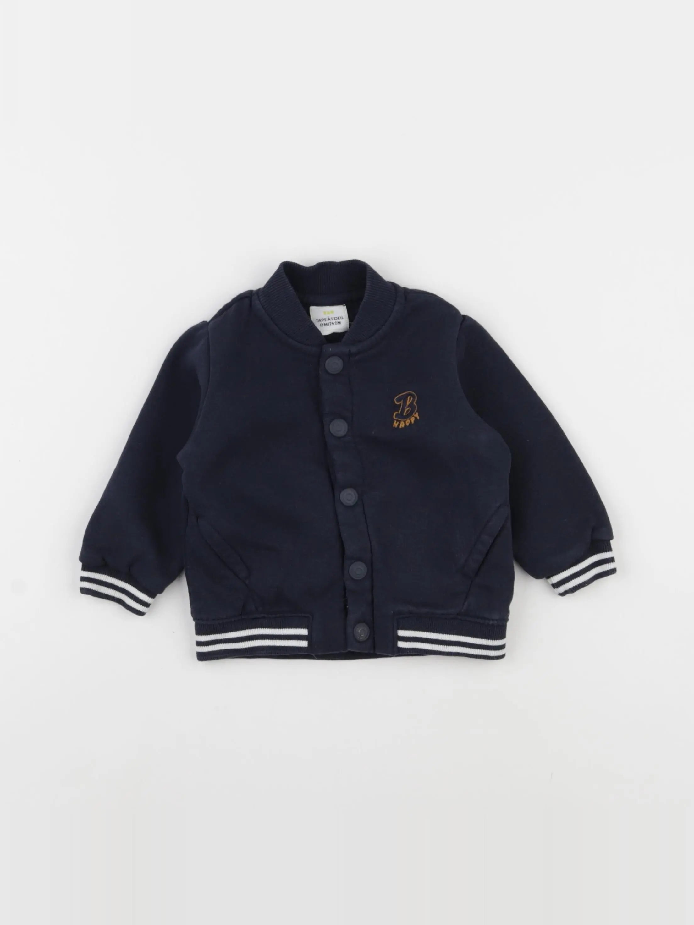 Tape à l'oeil - veste bleu - 12 mois