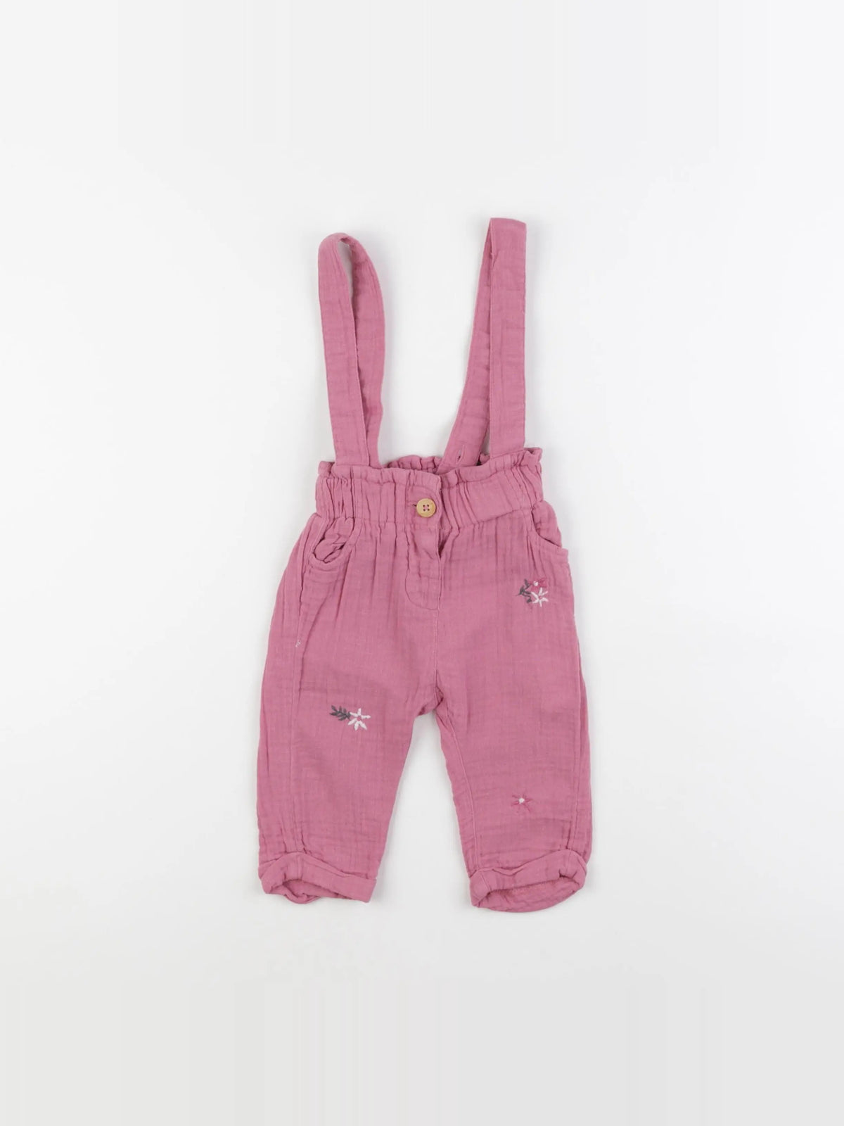Tape à l'oeil - pantalon rose - 6 mois