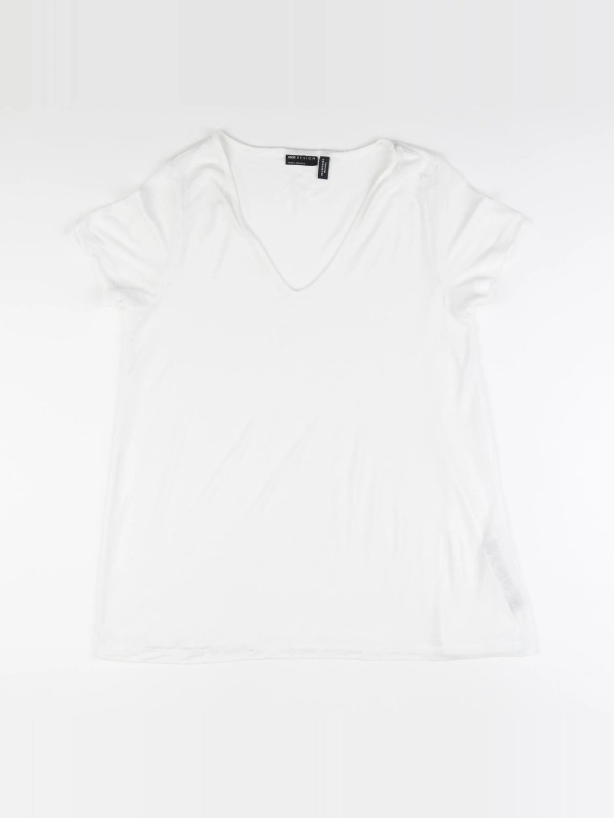 Asos - tee-shirt grossesse blanc - 34
