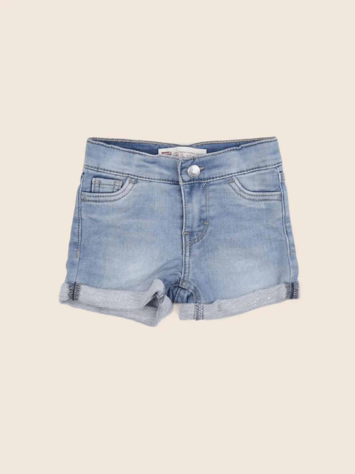 Levi's - short bleu - 12 mois