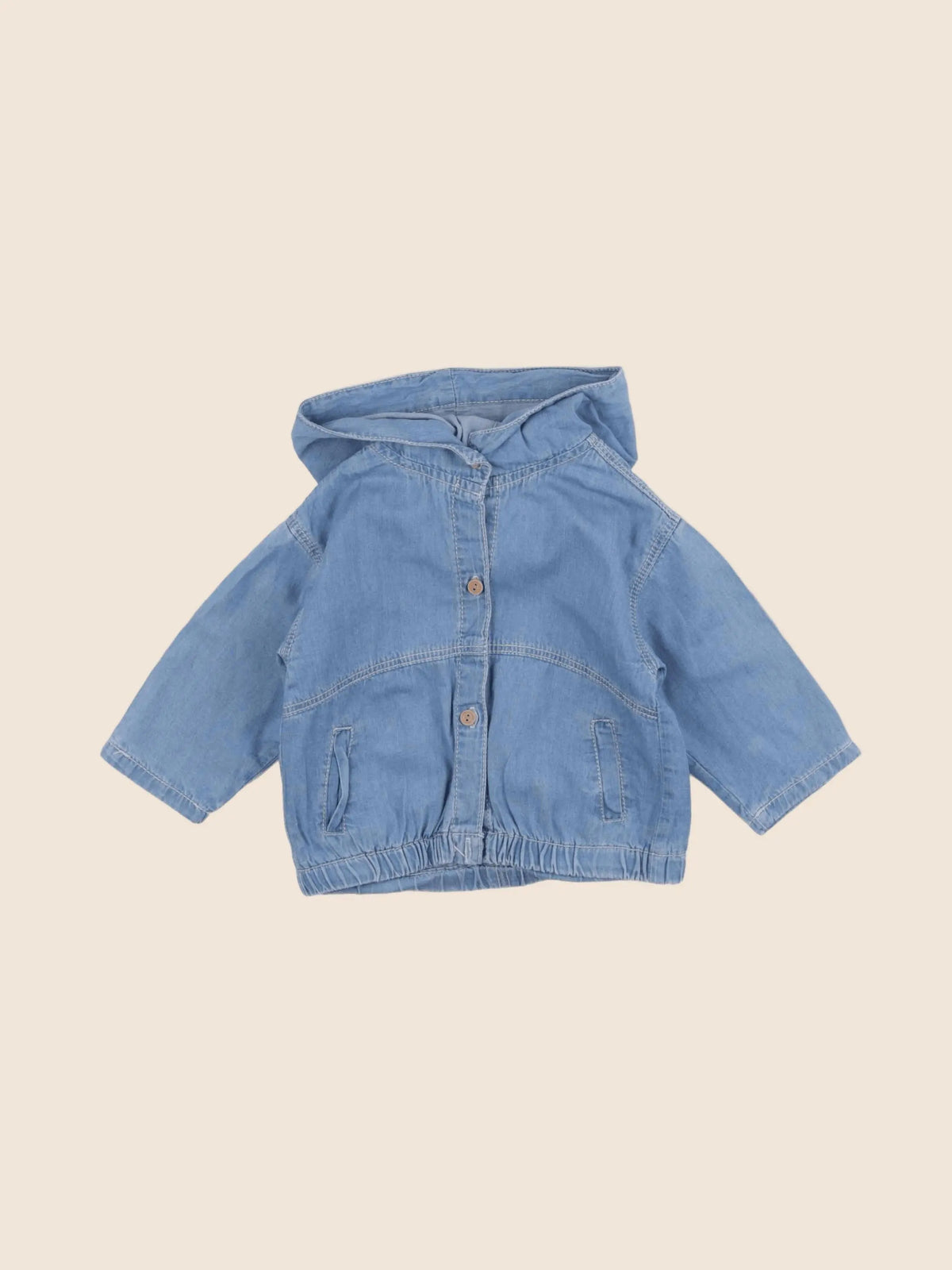 Zara - chemise bleu - 3/6 mois