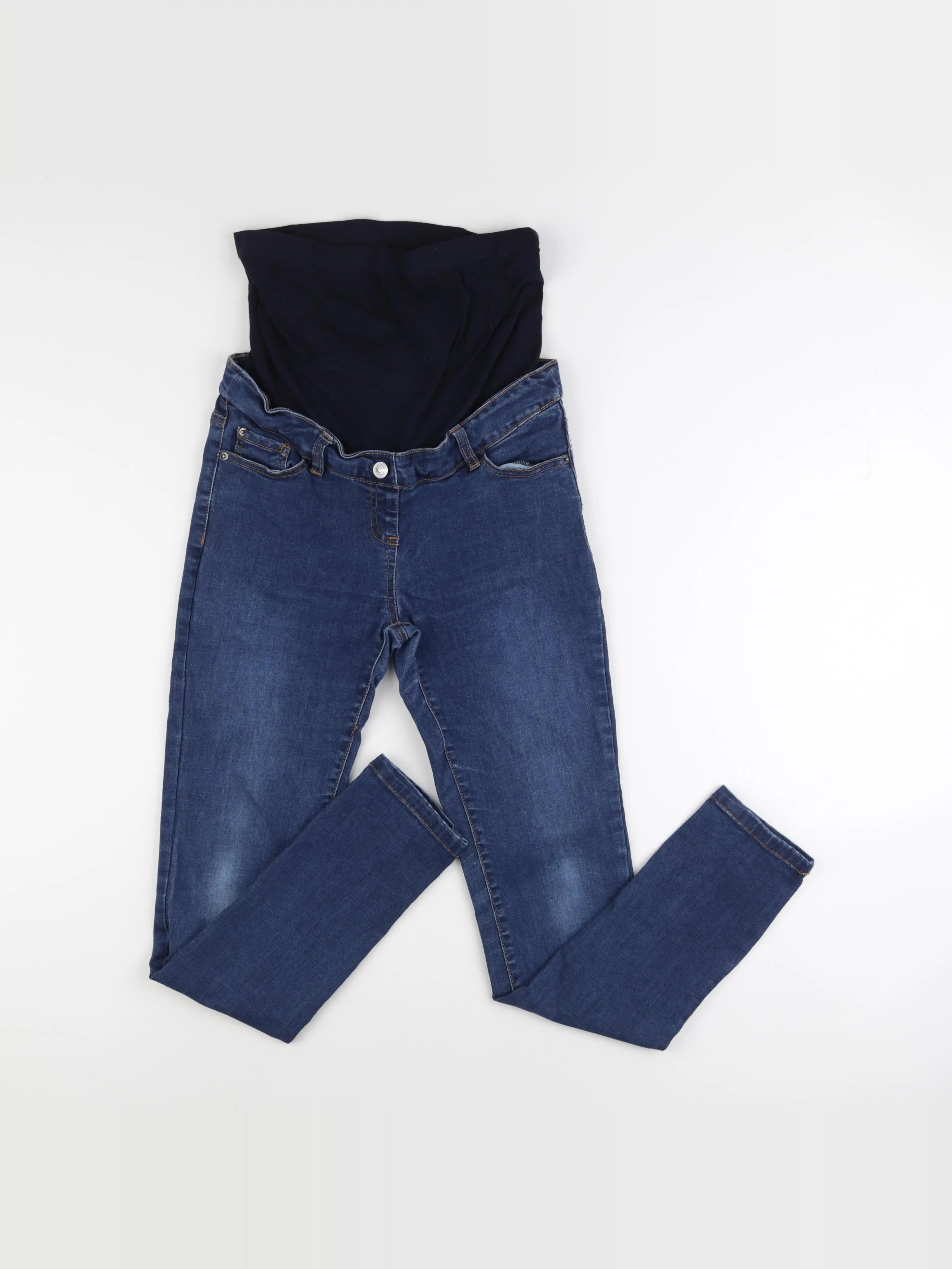 Vertbaudet - jean grossesse bleu - 36