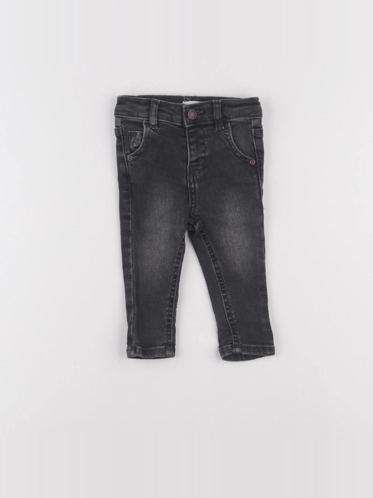 Vertbaudet - jean gris - 3 mois