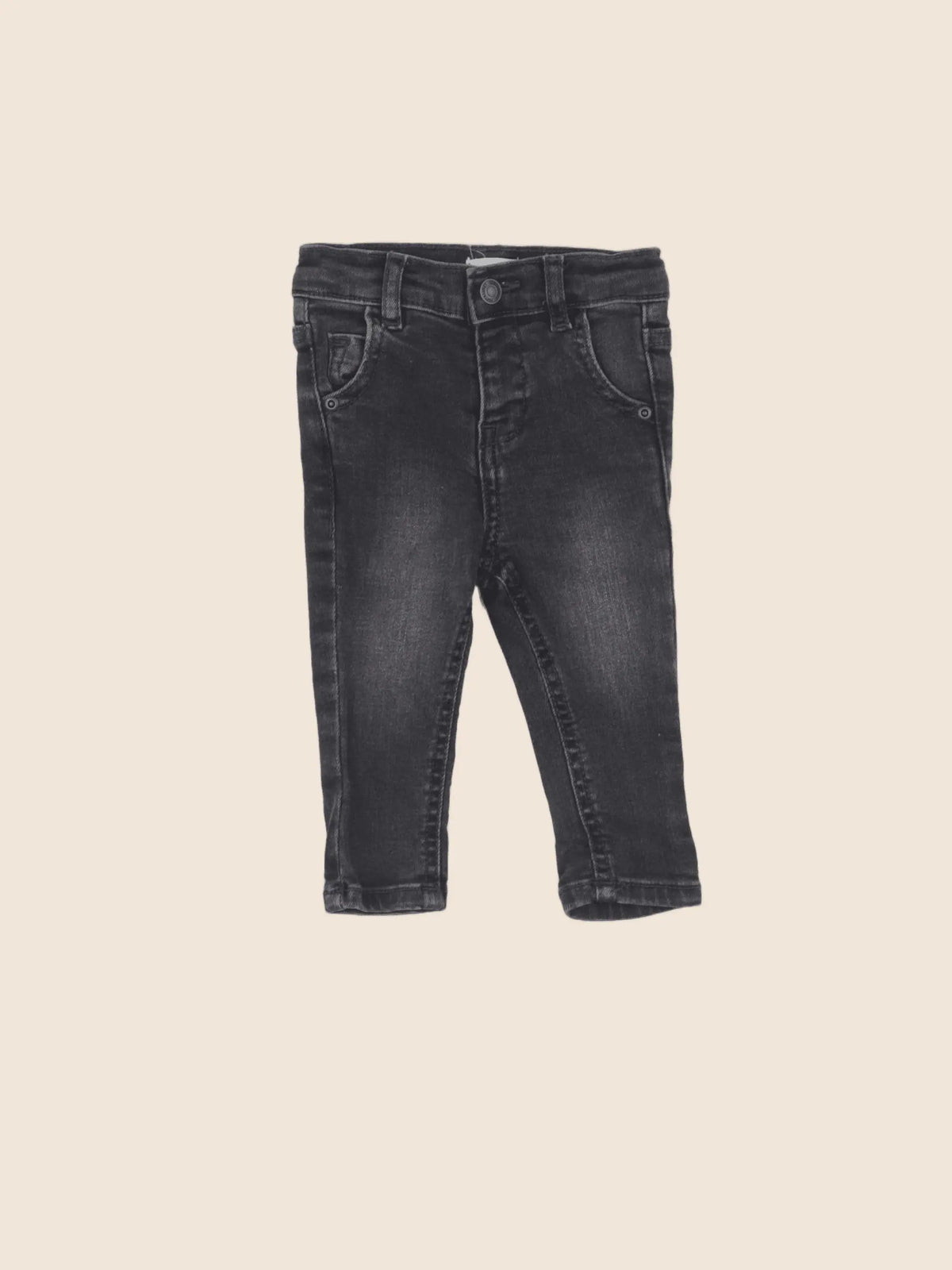 Vertbaudet - jean gris - 3 mois