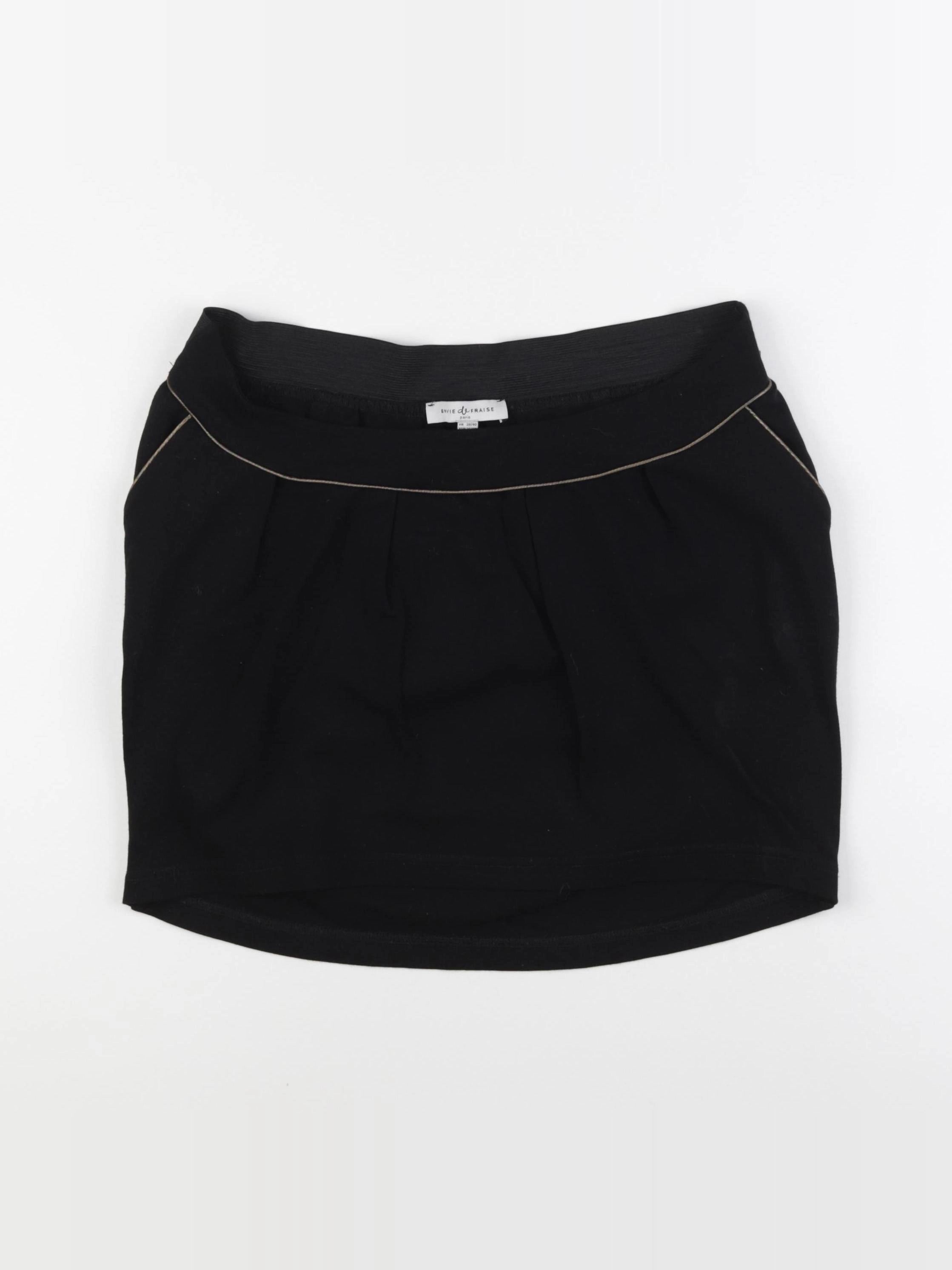 Envie de fraise - jupe grossesse noir - 38 à 40