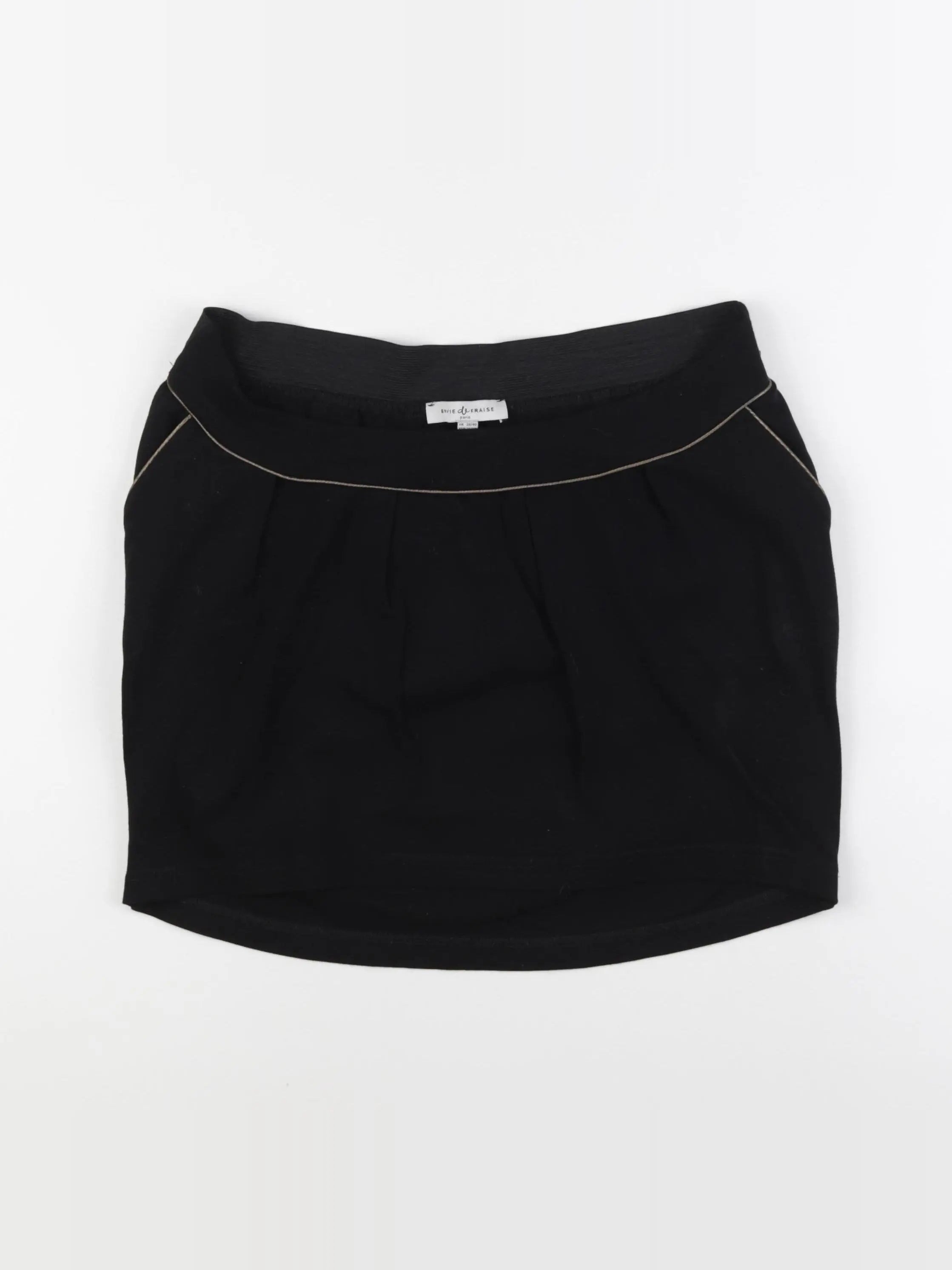Envie de fraise - jupe grossesse noir - 38 à 40