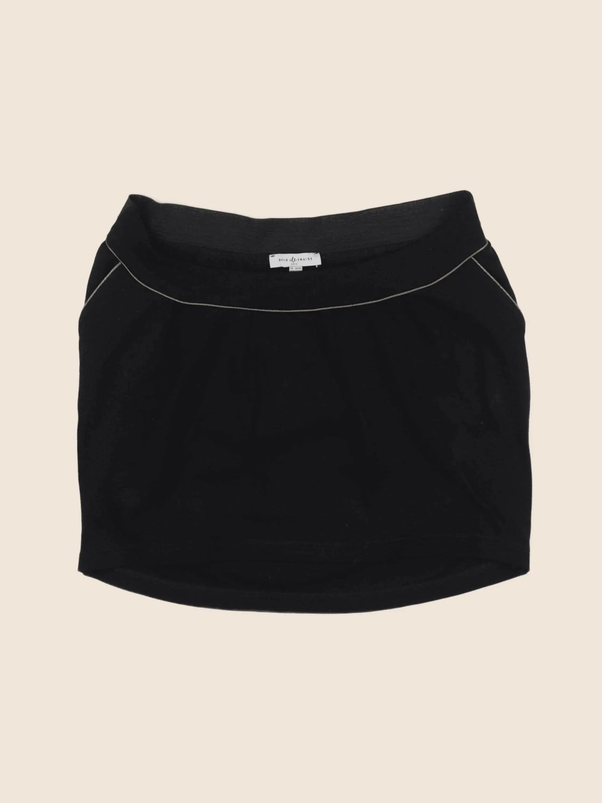 Envie de fraise - jupe grossesse noir - 38 à 40