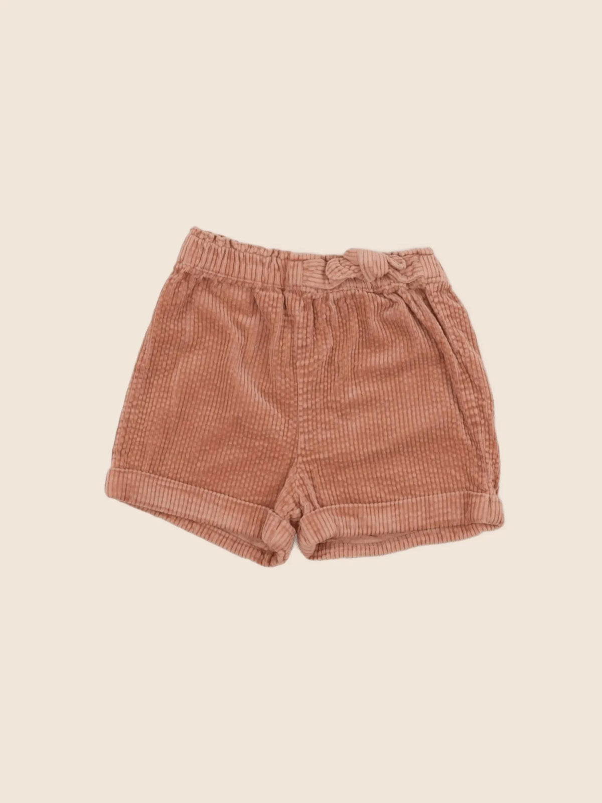Vertbaudet - short orange - 12 mois