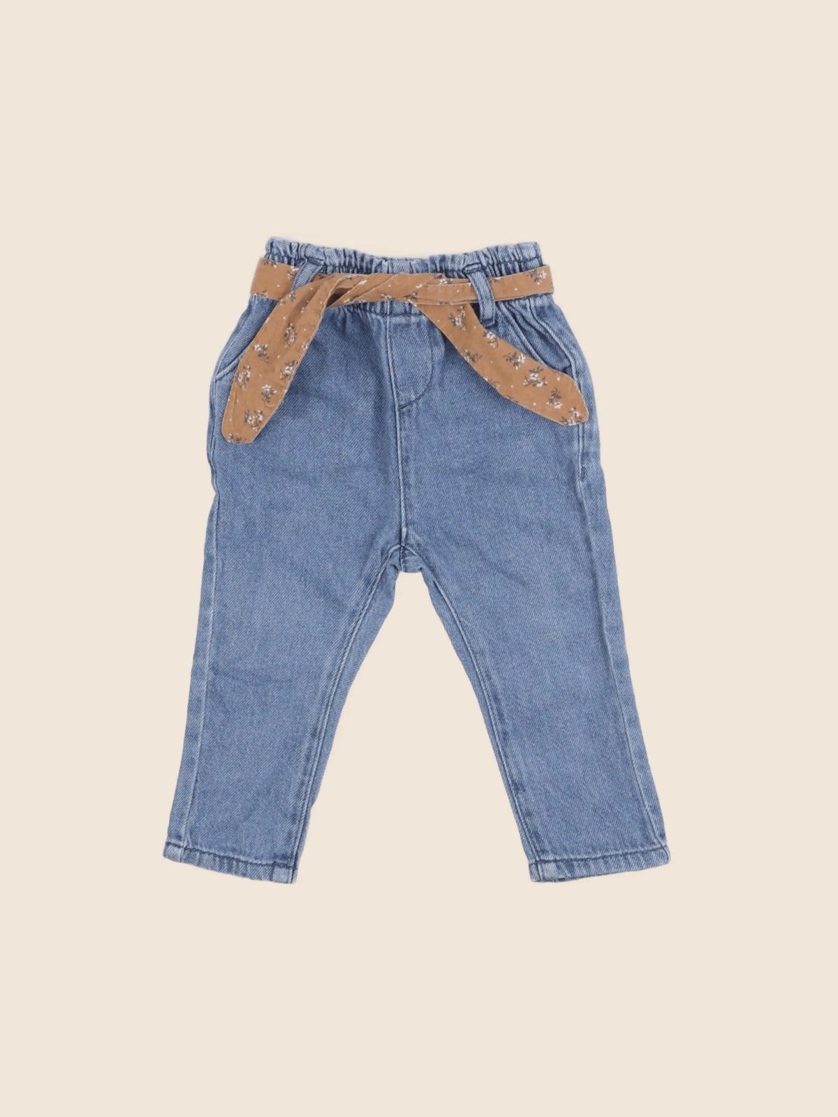Vertbaudet - jean bleu - 12 mois