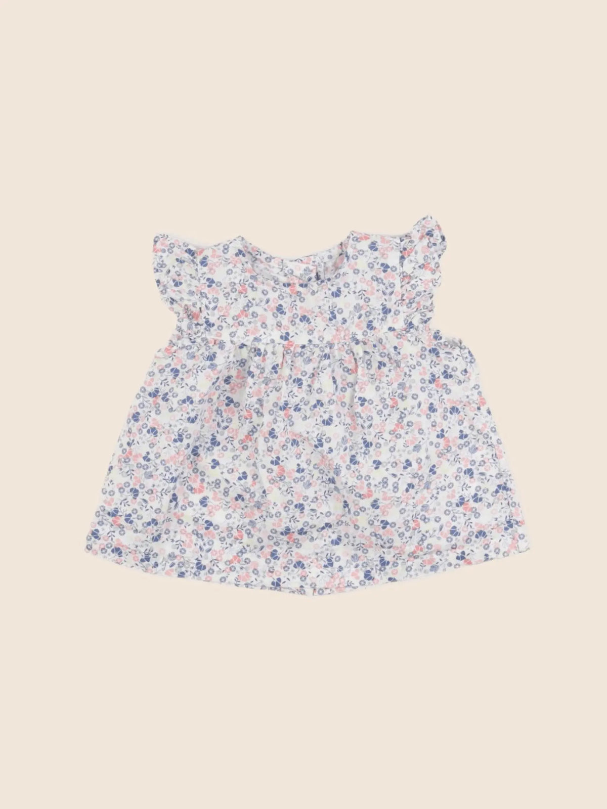 Vertbaudet - blouse bleu - 6 mois