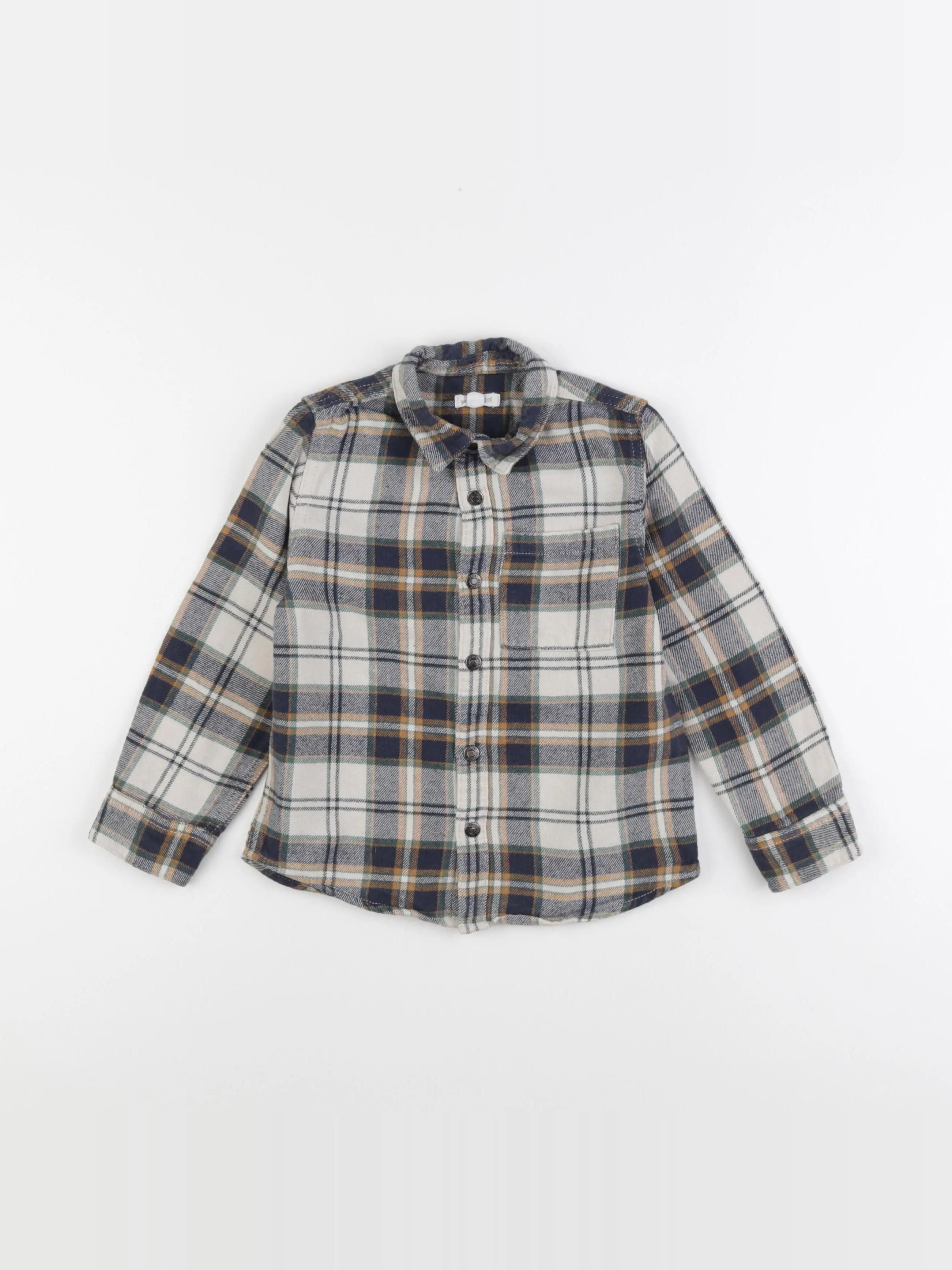 Vertbaudet - chemise multicolore - 5 ans