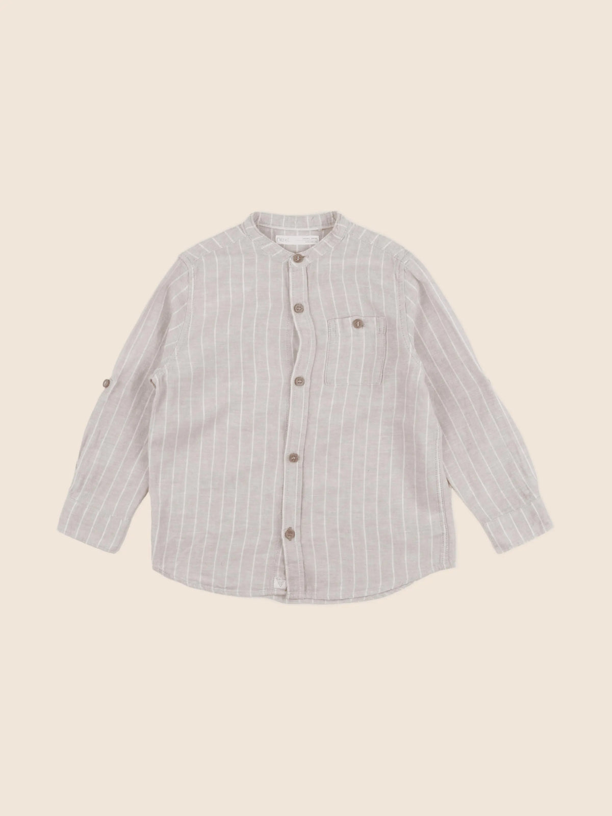 Next - chemise beige - 24/36 mois