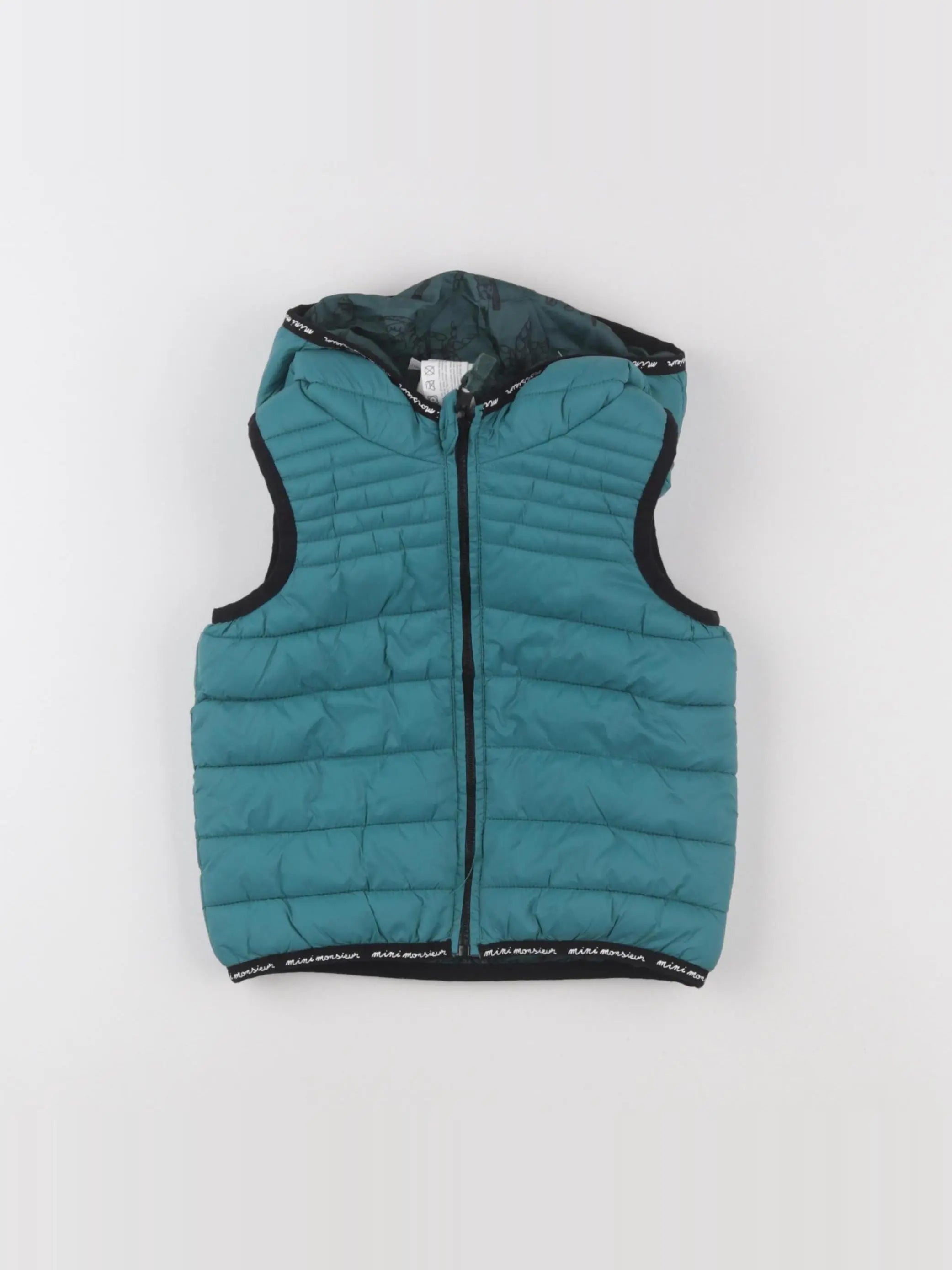 Tape à l'oeil - doudoune réversible vert - 9/12 mois