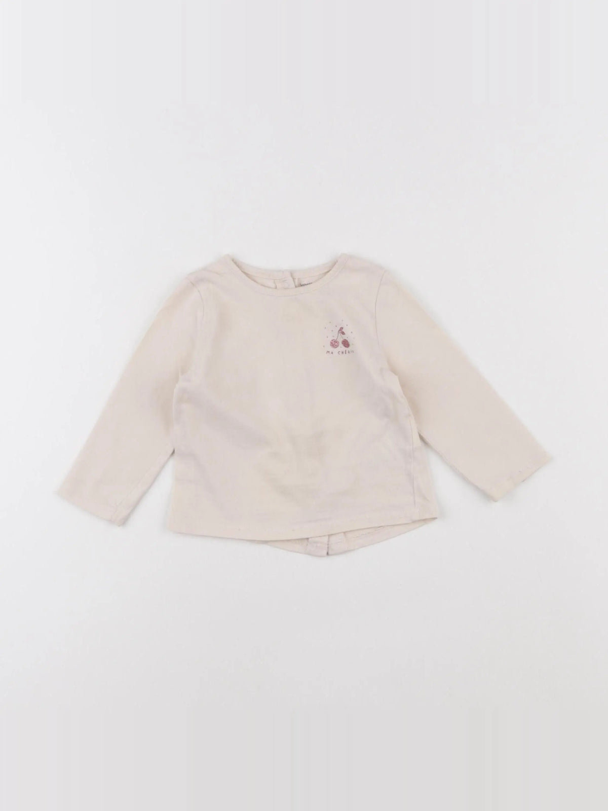 Vertbaudet - tee-shirt rose - 6 mois