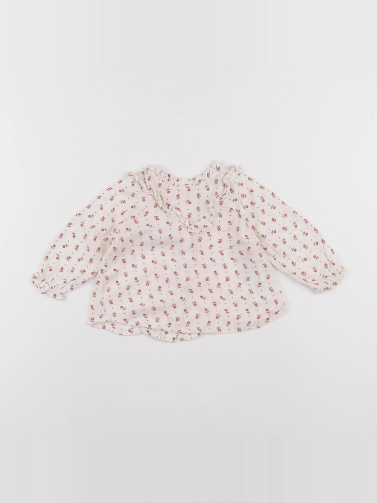 Vertbaudet - blouse beige - 6 mois