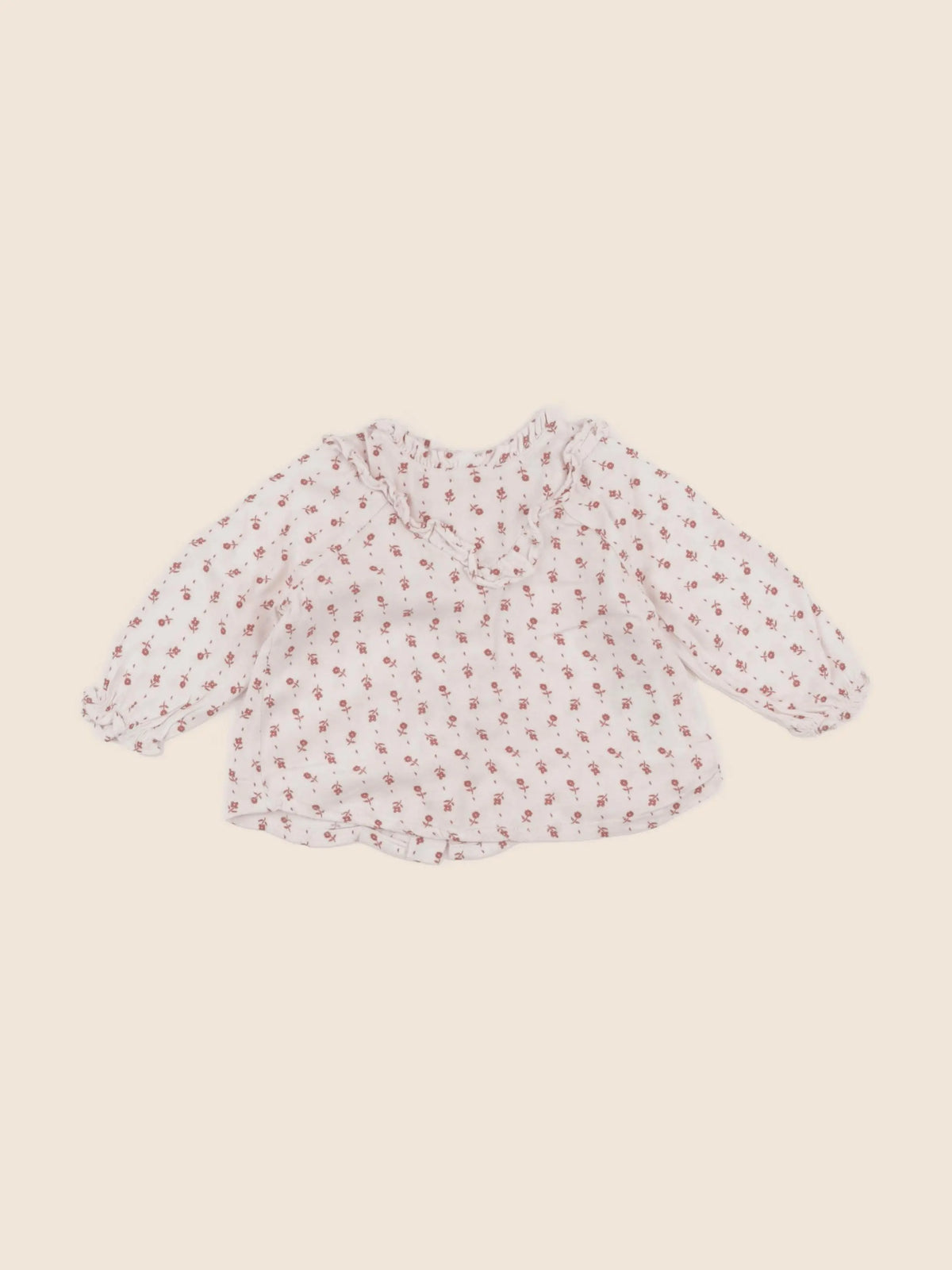 Vertbaudet - blouse beige - 6 mois