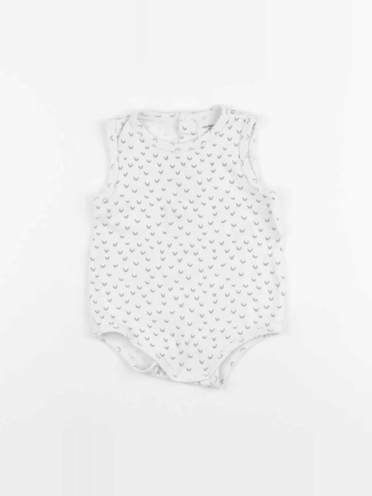 Vertbaudet - body blanc - 24 mois