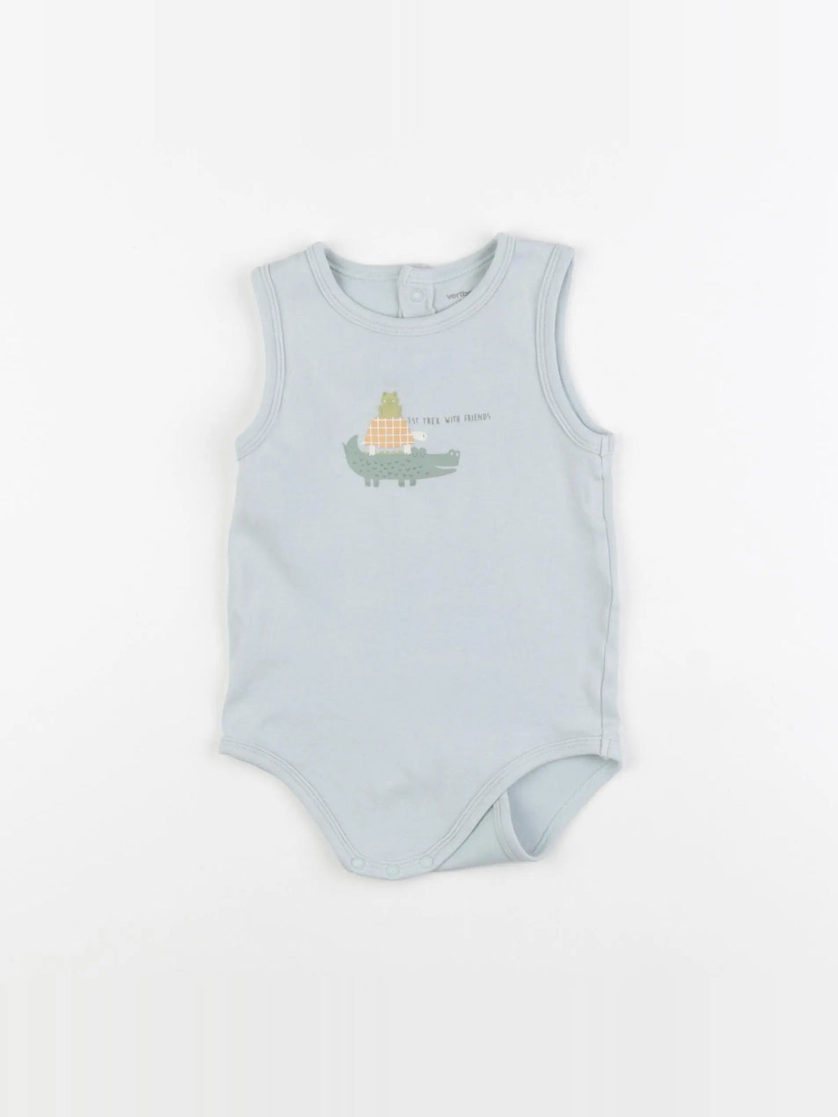 Vertbaudet - body bleu - 24 mois