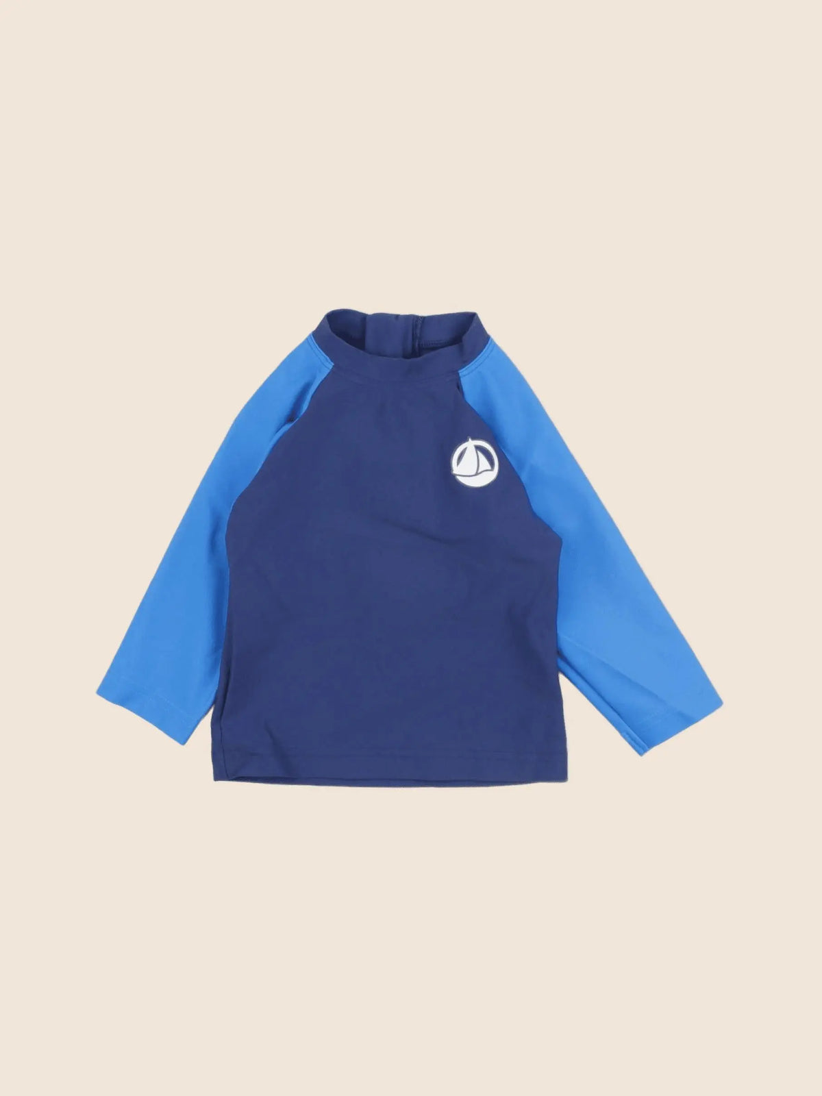 Petit Bateau - tee-shirt de bain bleu - 6 mois