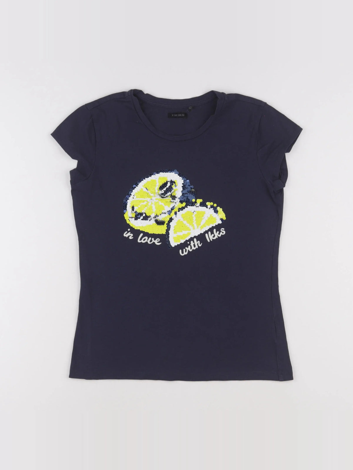 IKKS - tee-shirt bleu - 12 ans