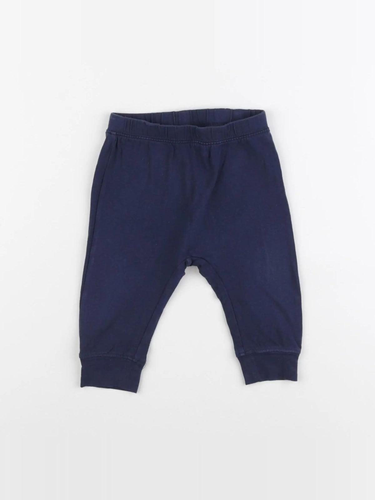 H&M - pantalon bleu - 6 mois